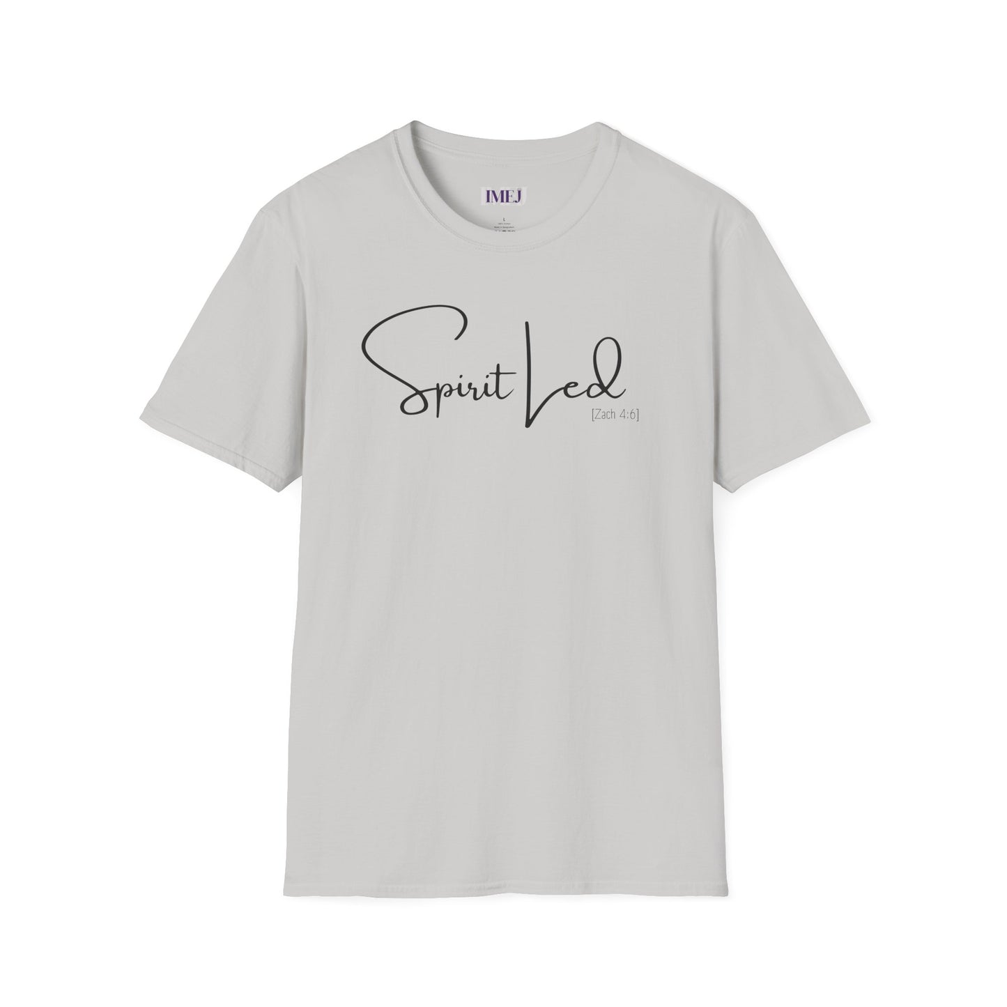 Spirit Led Unisex Softstyle T-Shirt - Inspirational Christian Apparel