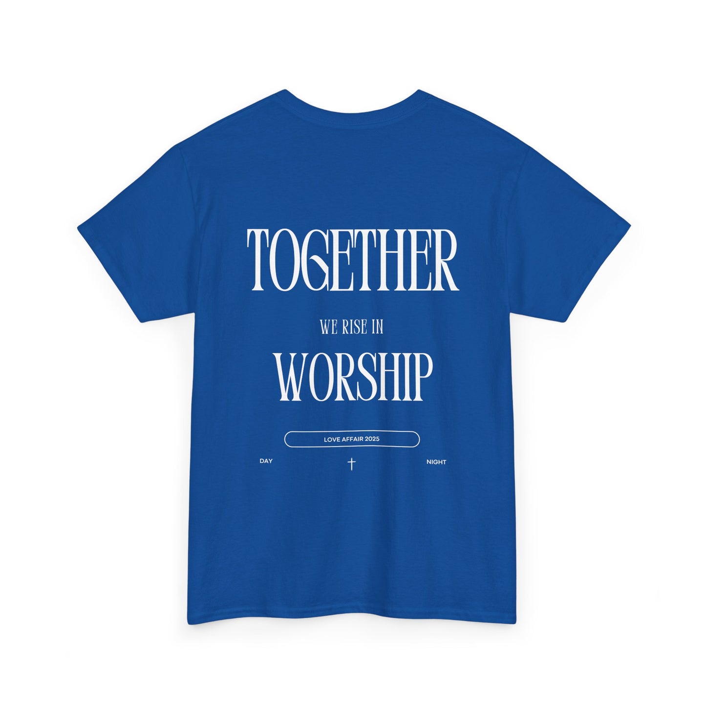 Together We Rise, Unisex Heavy Cotton Tee - Casual Comfort for Everyday Wear