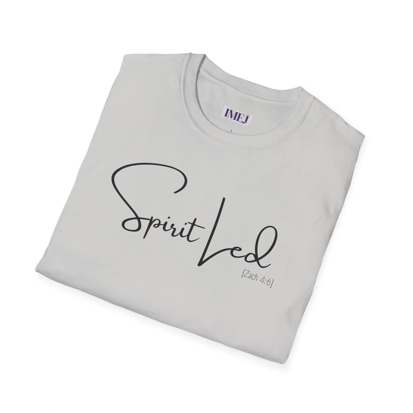 Spirit Led Unisex Softstyle T-Shirt - Inspirational Christian Apparel