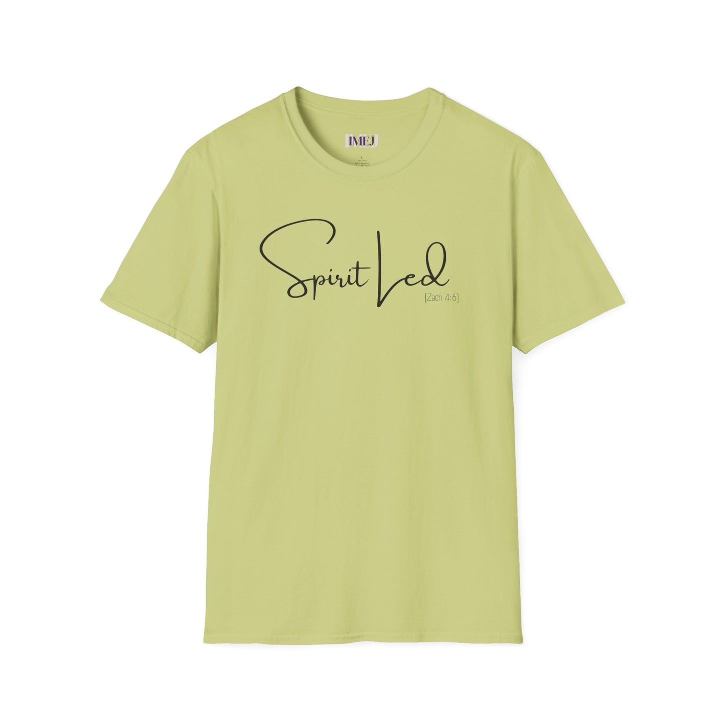 Spirit Led Unisex Softstyle T-Shirt - Inspirational Christian Apparel