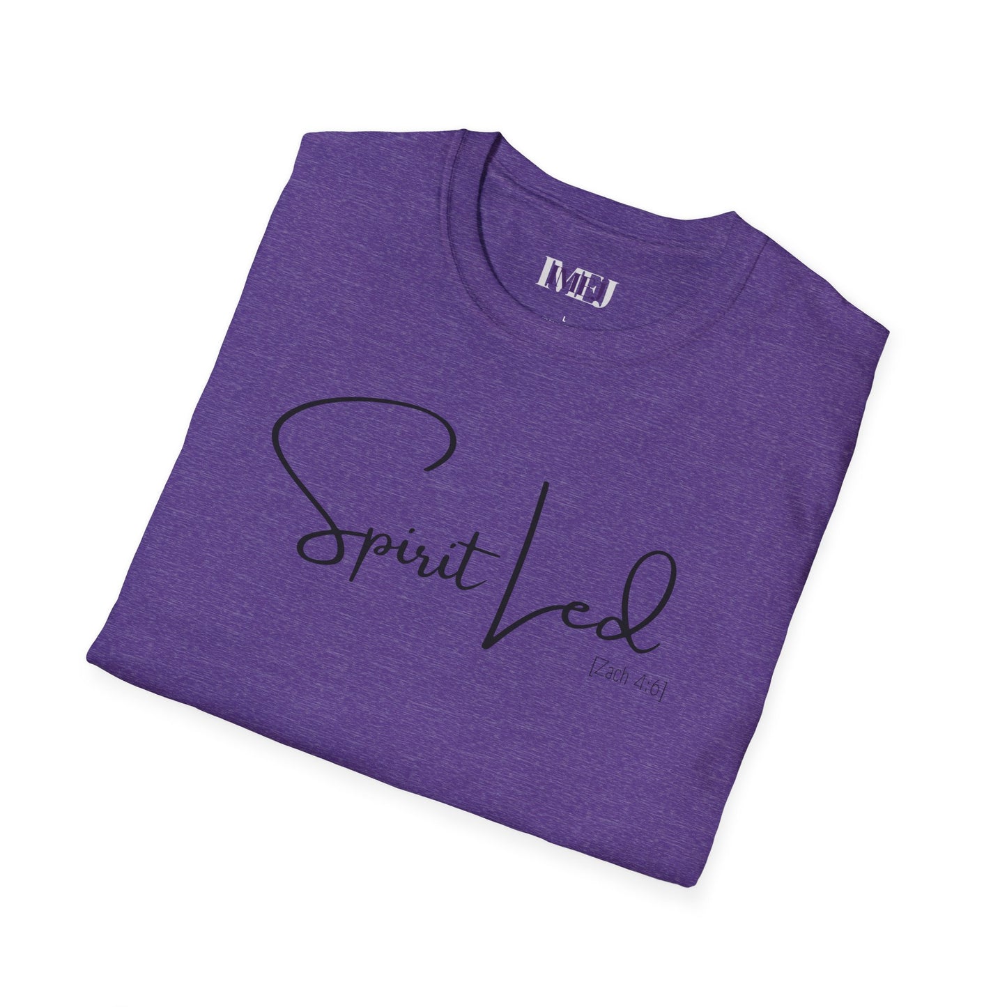 Spirit Led Unisex Softstyle T-Shirt - Inspirational Christian Apparel