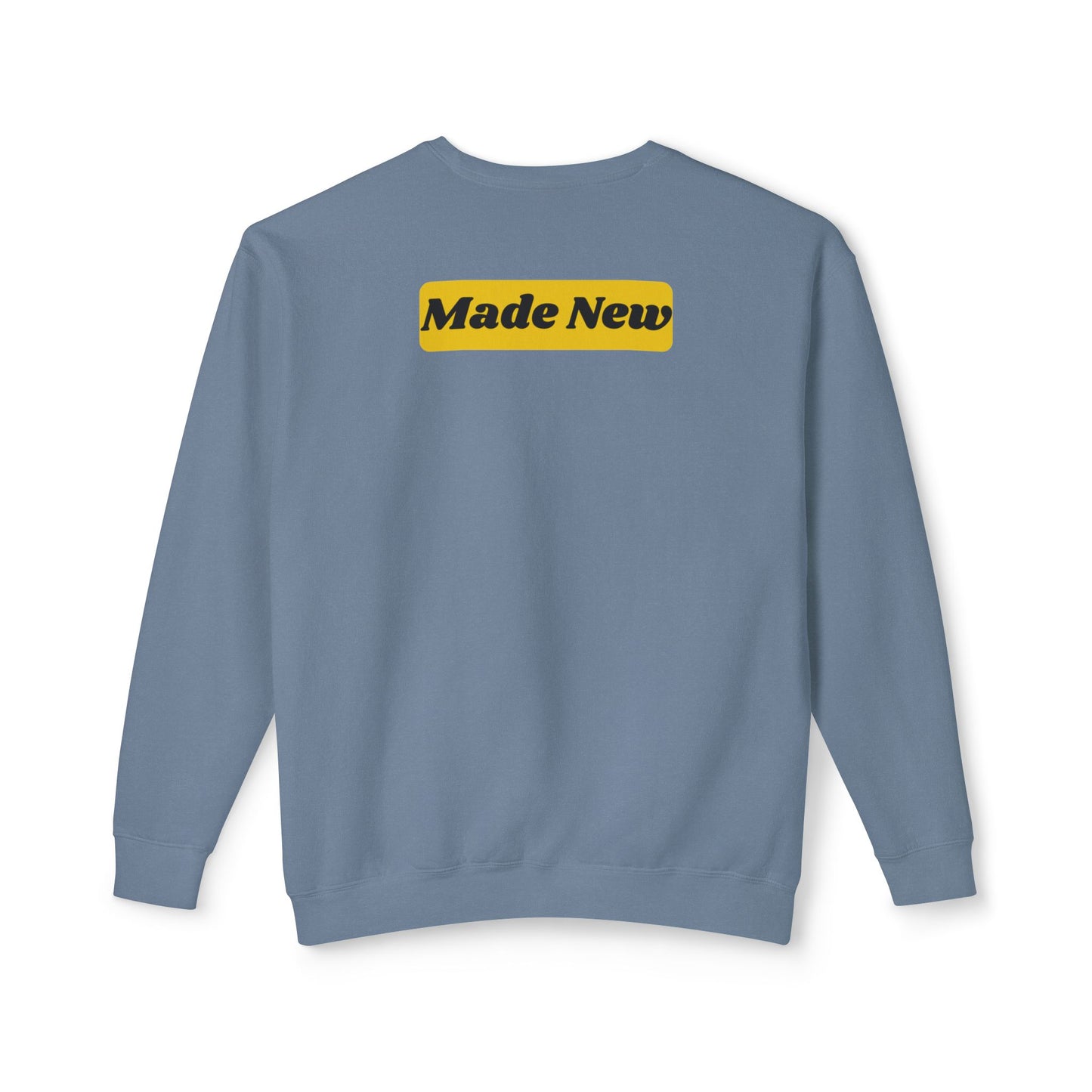 Positive Jesus Loves You Crewneck Sweatshirt - Unisex Lightweight Apparel