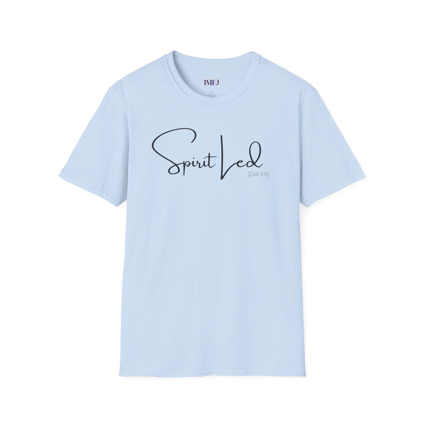 Spirit Led Unisex Softstyle T-Shirt - Inspirational Christian Apparel