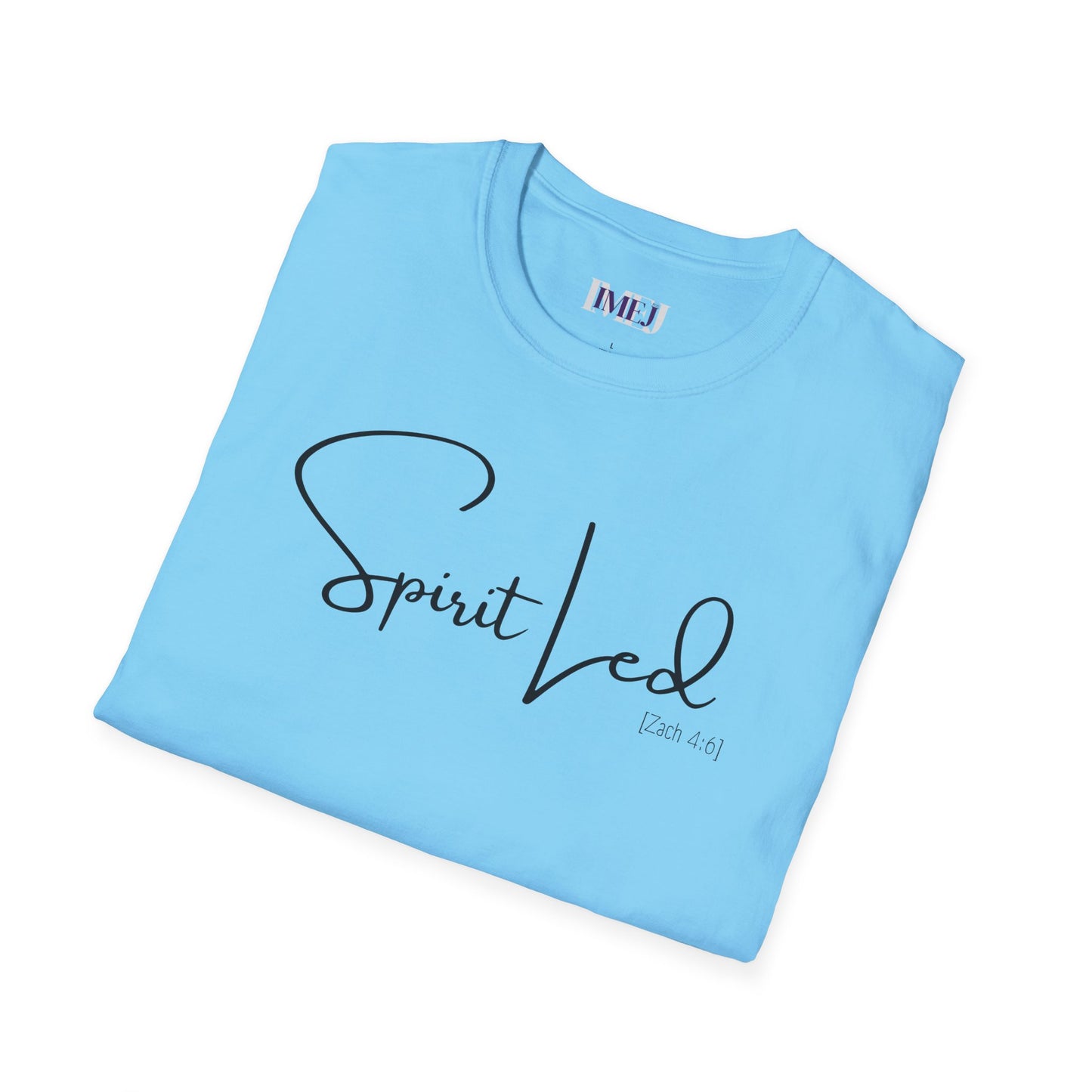 Spirit Led Unisex Softstyle T-Shirt - Inspirational Christian Apparel