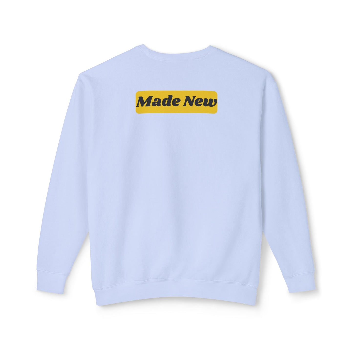 Positive Jesus Loves You Crewneck Sweatshirt - Unisex Lightweight Apparel