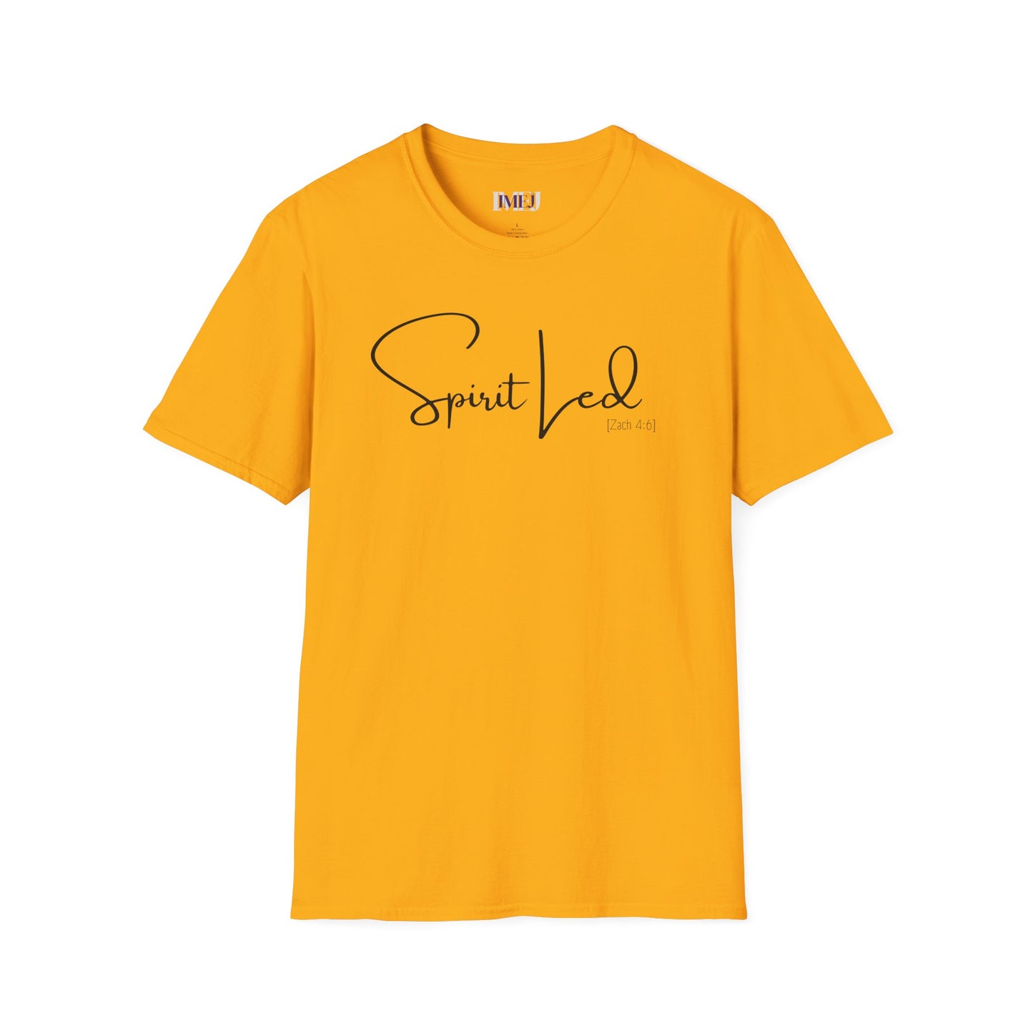 Spirit Led Unisex Softstyle T-Shirt - Inspirational Christian Apparel