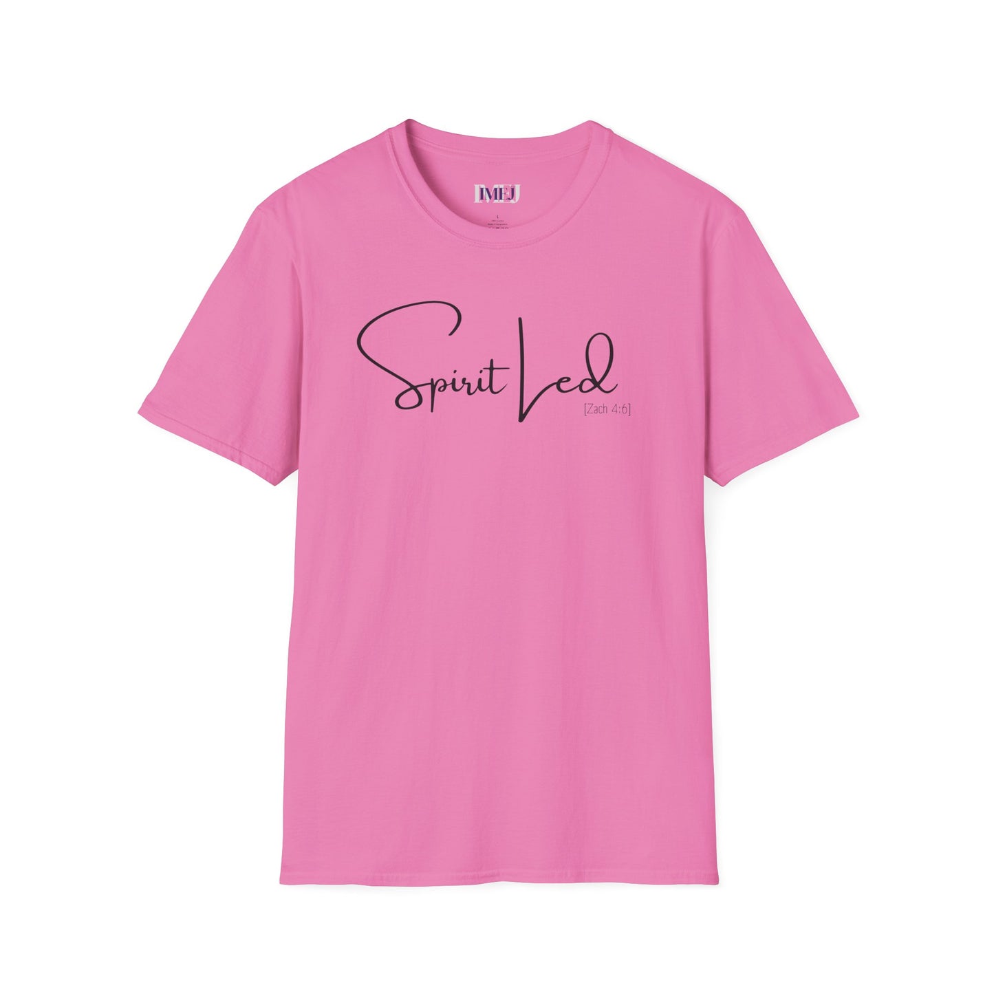 Spirit Led Unisex Softstyle T-Shirt - Inspirational Christian Apparel