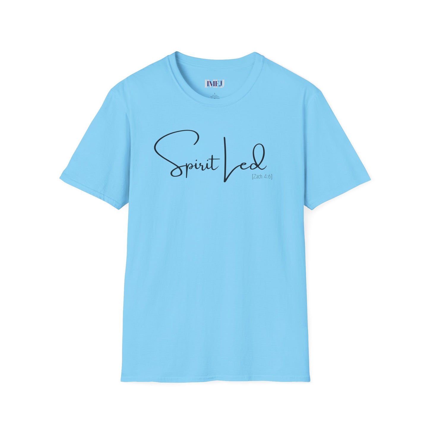 Spirit Led Unisex Softstyle T-Shirt - Inspirational Christian Apparel
