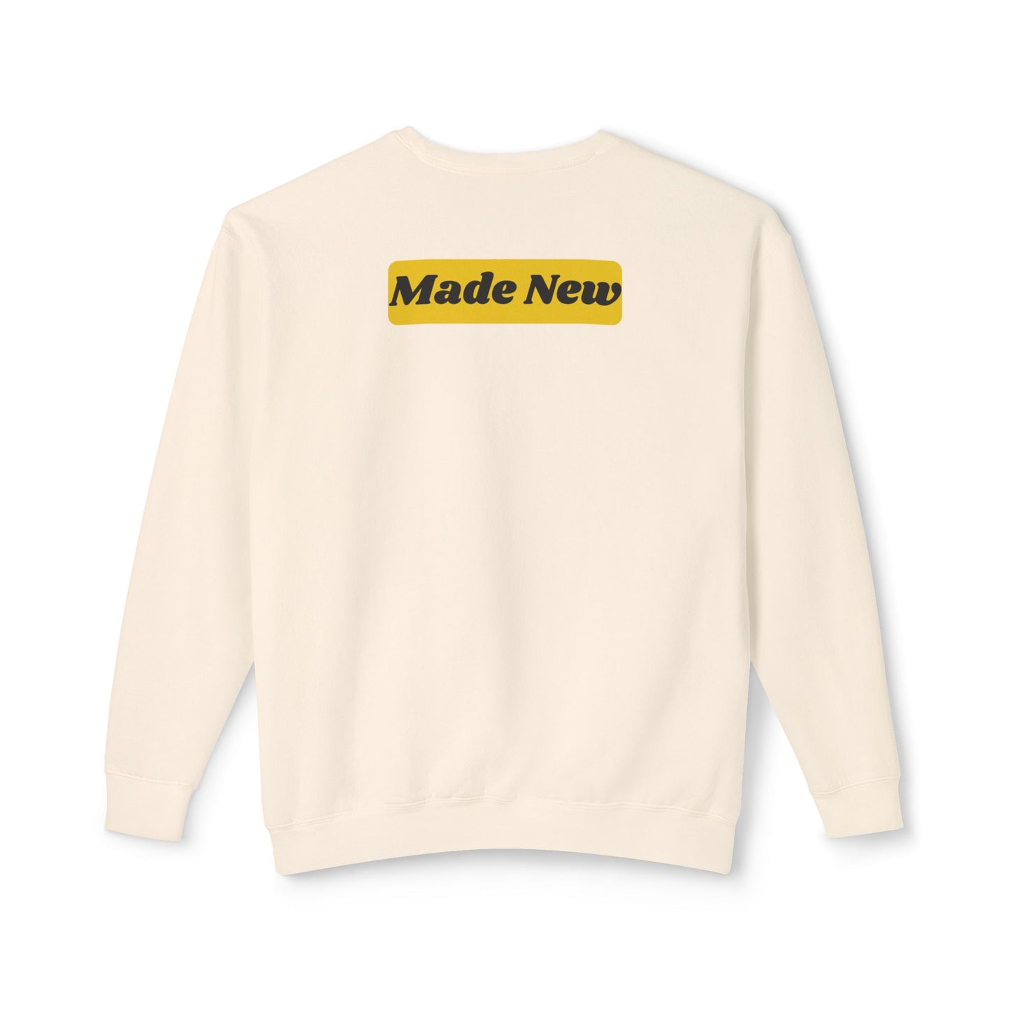 Positive Jesus Loves You Crewneck Sweatshirt - Unisex Lightweight Apparel