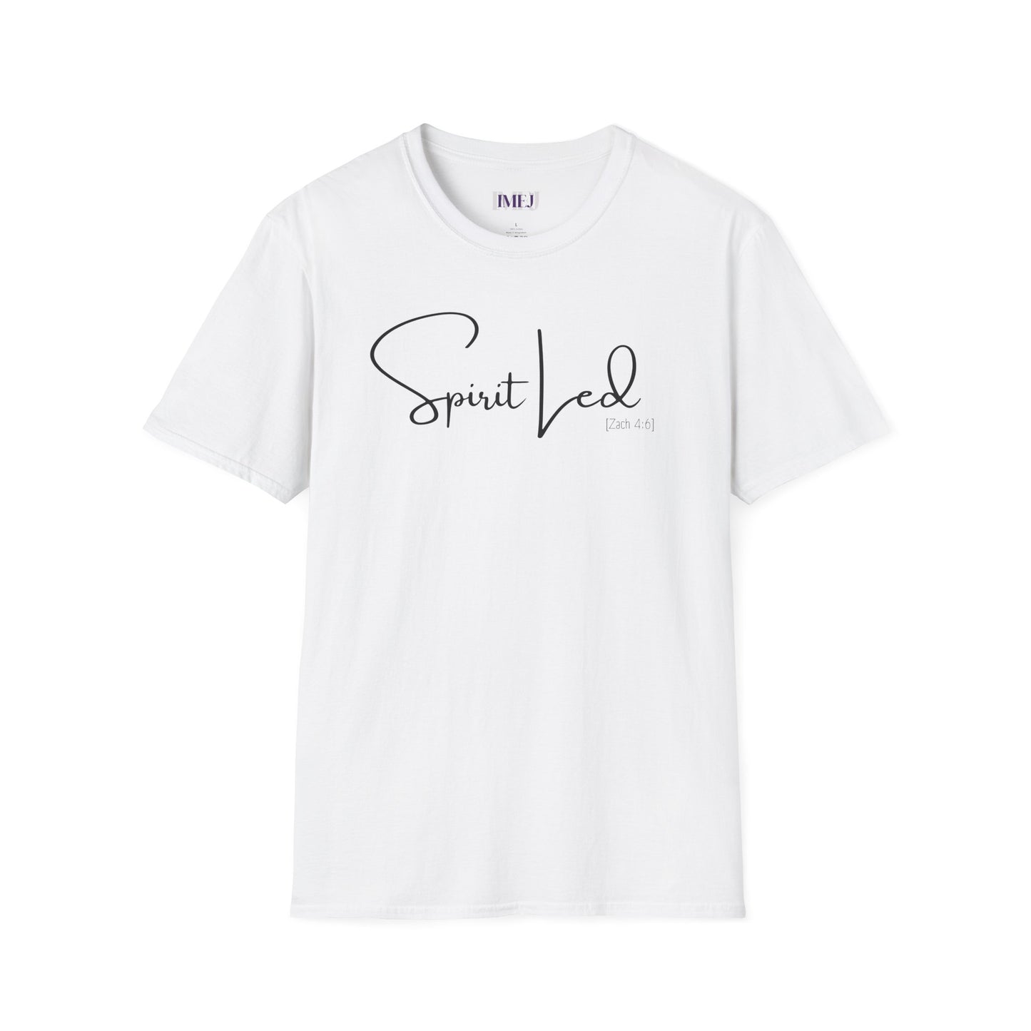 Spirit Led Unisex Softstyle T-Shirt - Inspirational Christian Apparel