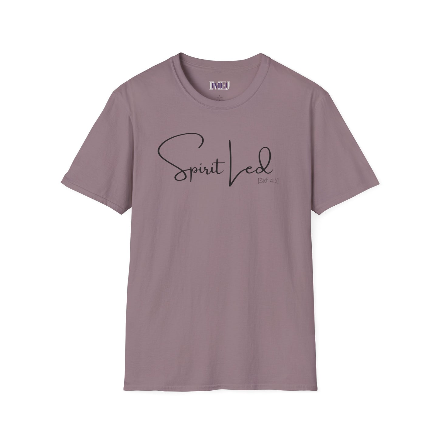 Spirit Led Unisex Softstyle T-Shirt - Inspirational Christian Apparel
