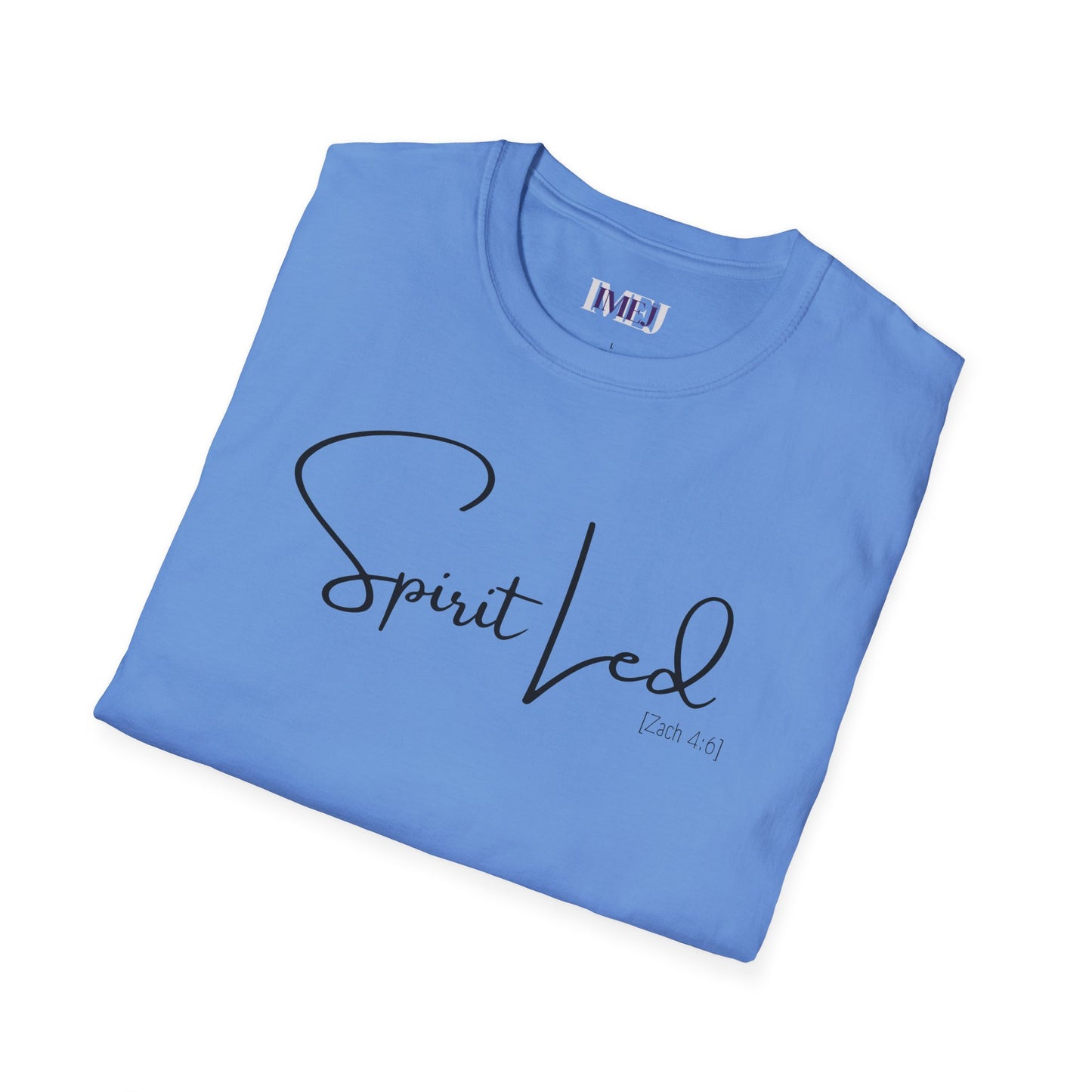 Spirit Led Unisex Softstyle T-Shirt - Inspirational Christian Apparel