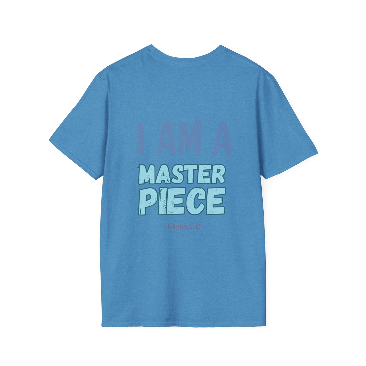 I Am A Masterpiece Unisex Softstyle T-Shirt - Inspirational Quote Tee