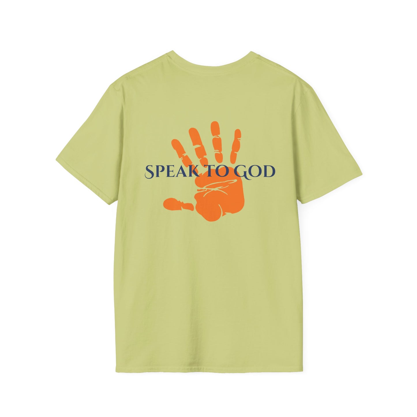 Lion and the Lamb. Unisex Softstyle T-Shirt - Christian Message Tee