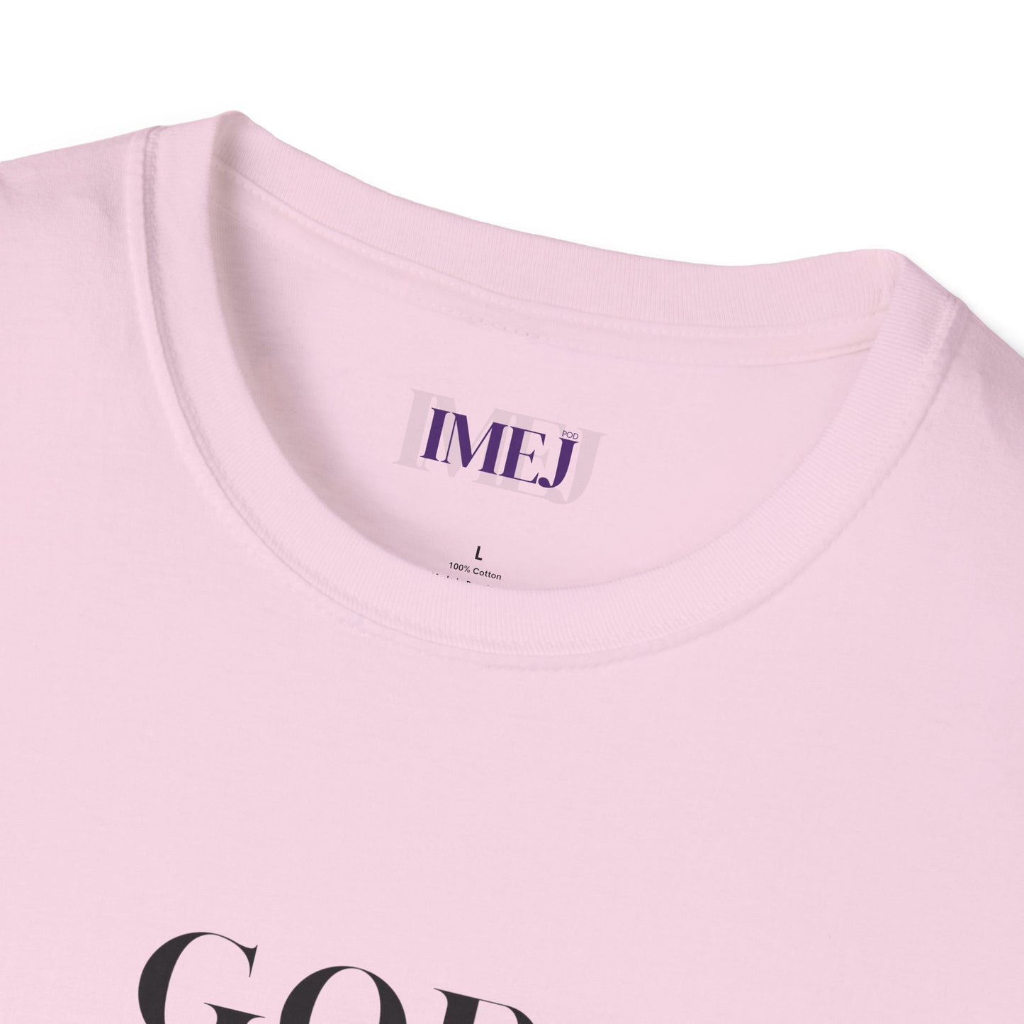 Inspirational Unisex Softstyle T-Shirt - God Quotes for Faith and Encouragement