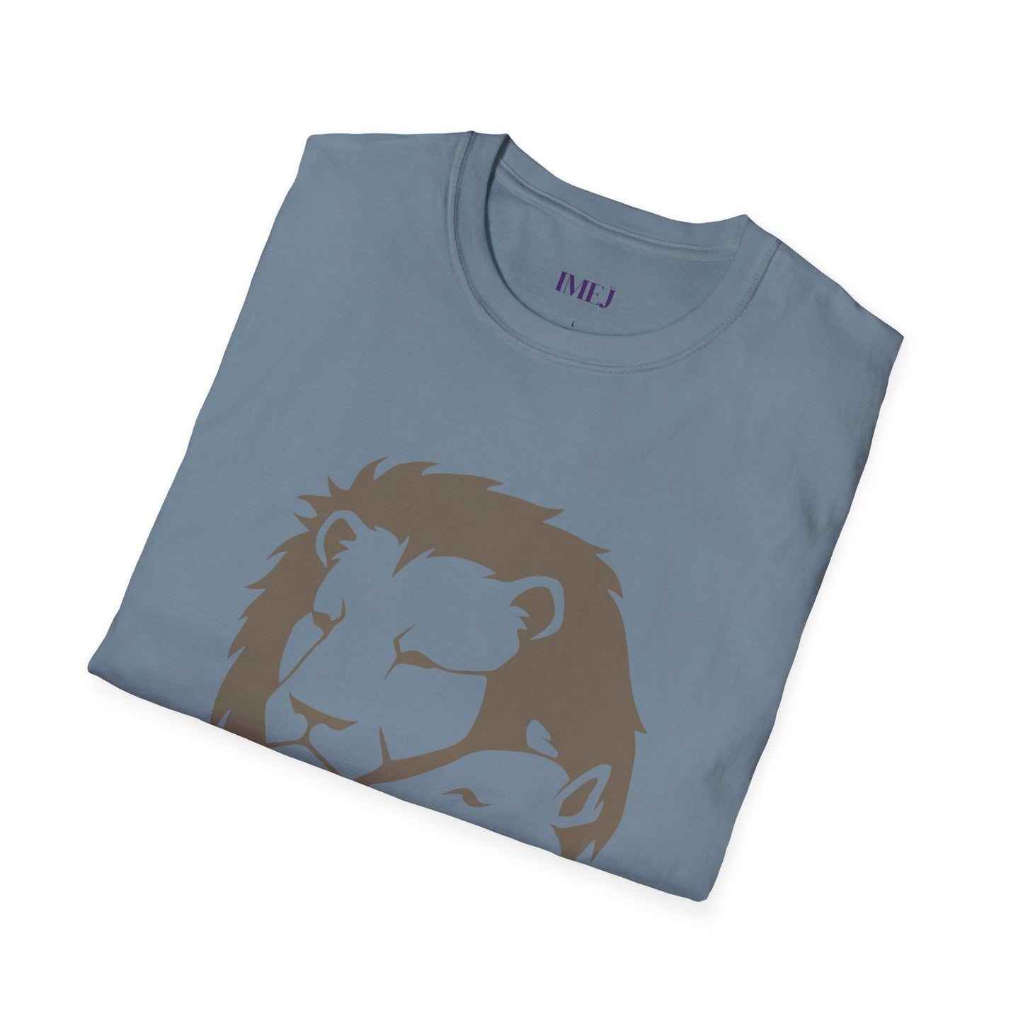 Lion and the Lamb. Unisex Softstyle T-Shirt - Christian Message Tee