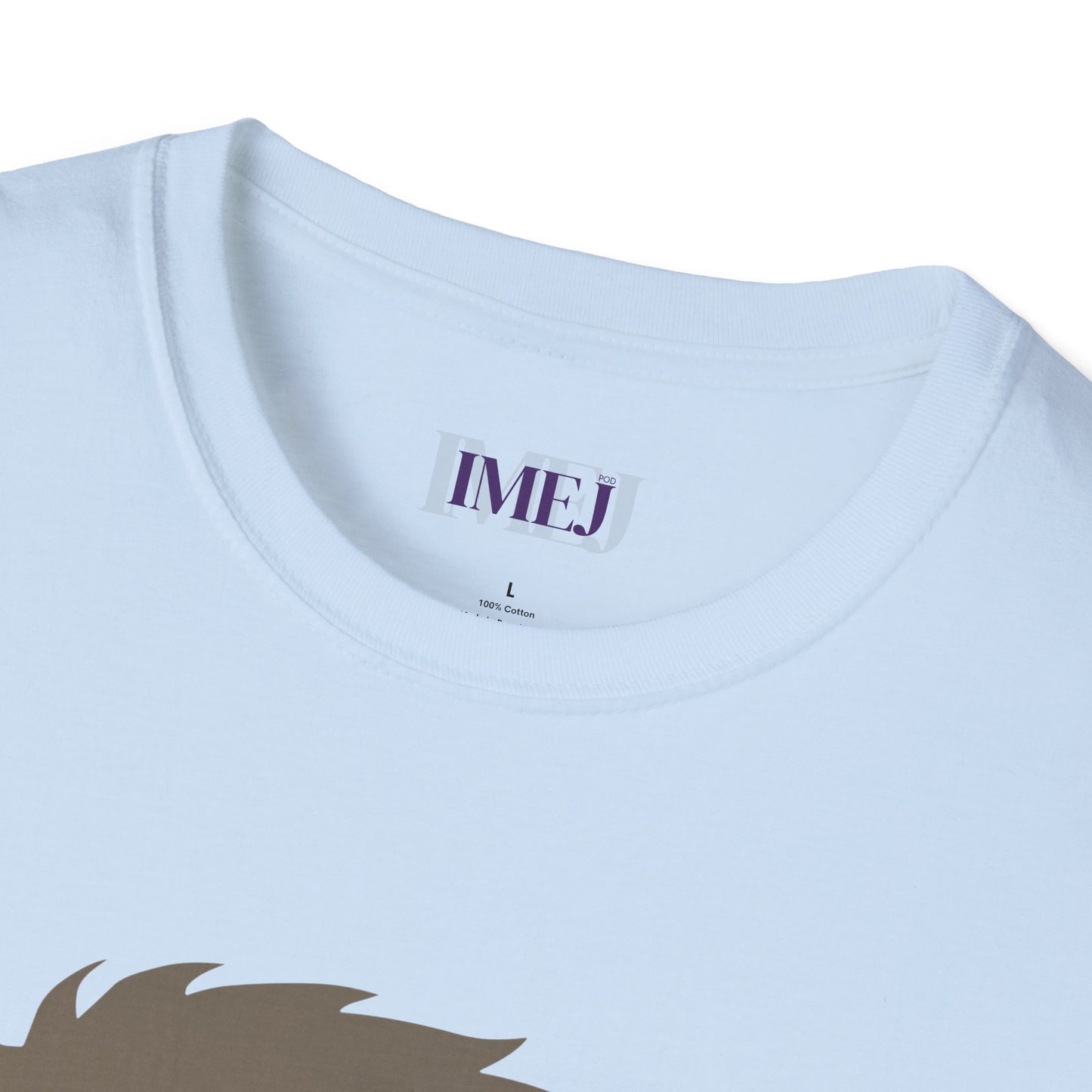 Lion and the Lamb. Unisex Softstyle T-Shirt - Christian Message Tee