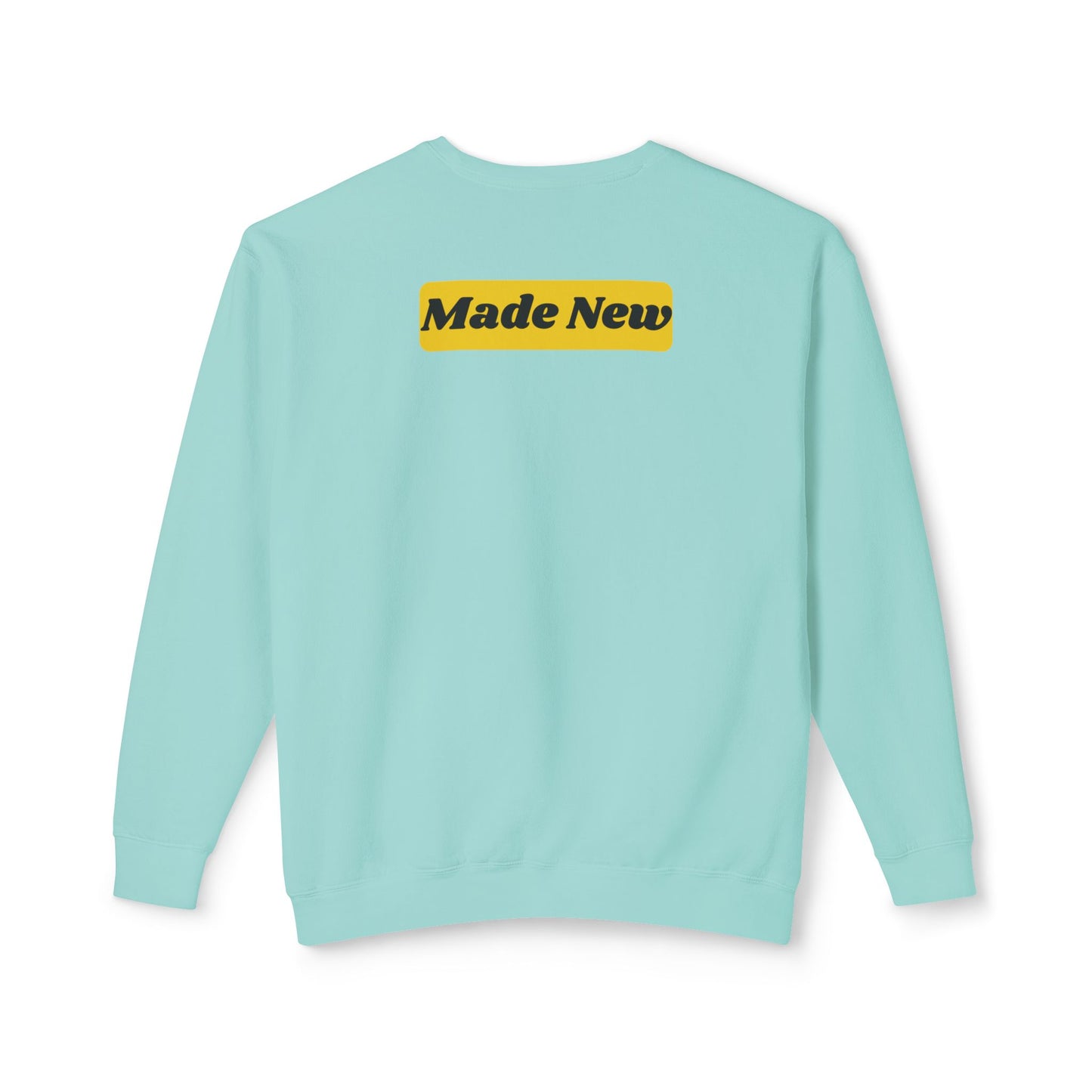 Positive Jesus Loves You Crewneck Sweatshirt - Unisex Lightweight Apparel