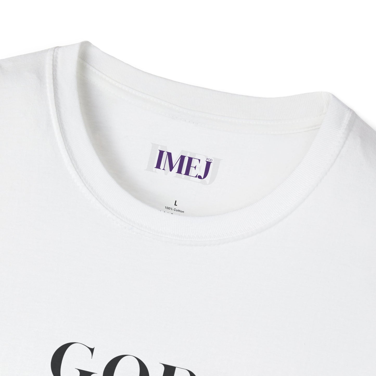 Inspirational Unisex Softstyle T-Shirt - God Quotes for Faith and Encouragement