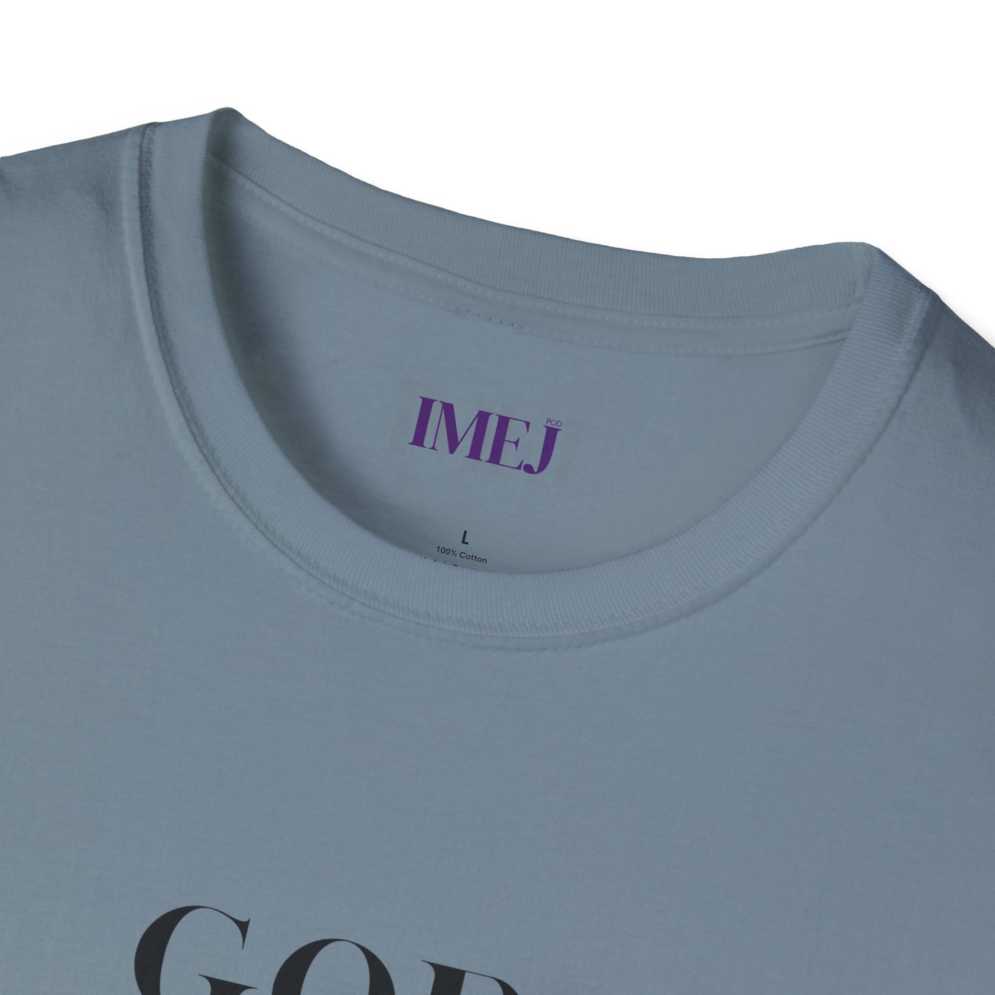 Inspirational Unisex Softstyle T-Shirt - God Quotes for Faith and Encouragement