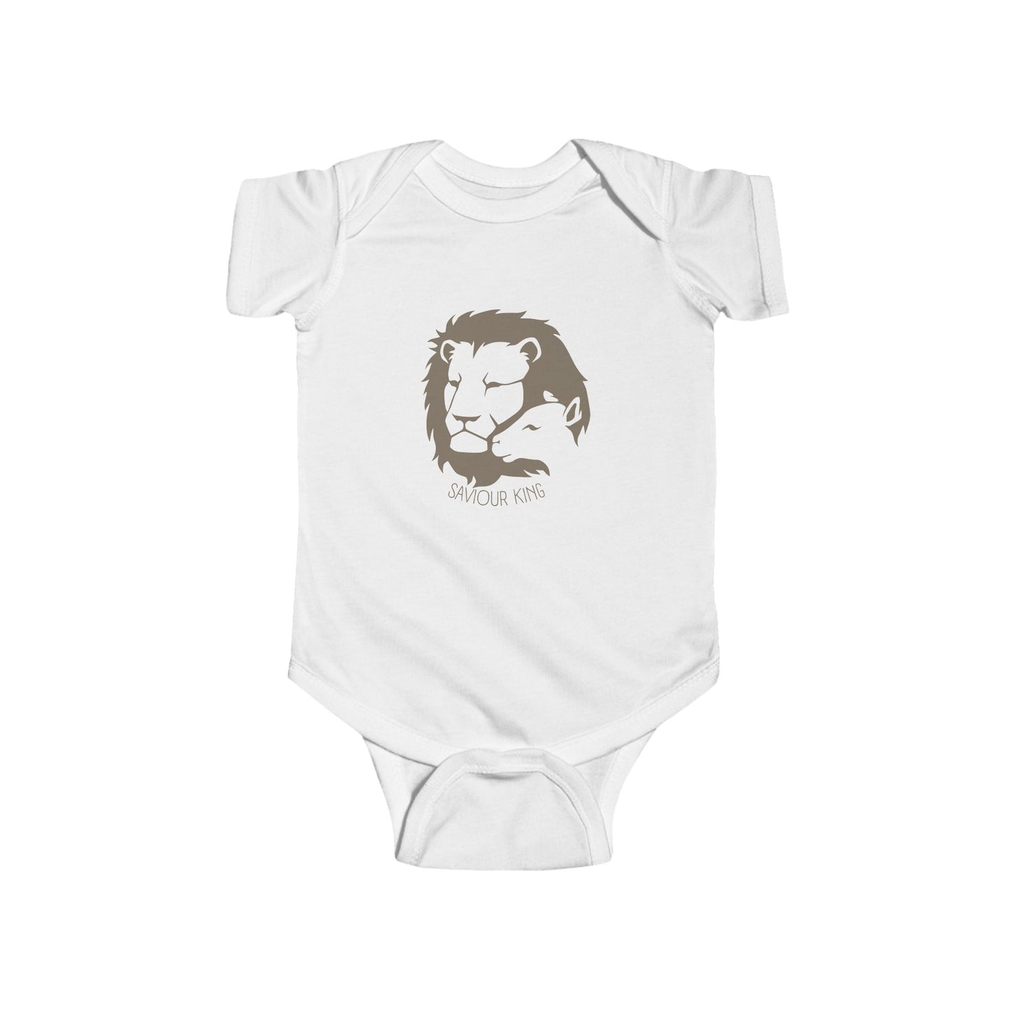 Adorable Lion & Cub Infant Bodysuit - Perfect for Baby Showers & Everyday Wear