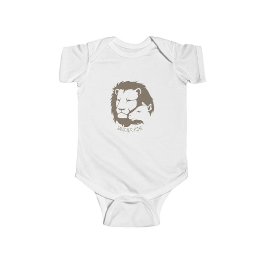 Adorable Lion & Cub Infant Bodysuit - Perfect for Baby Showers & Everyday Wear