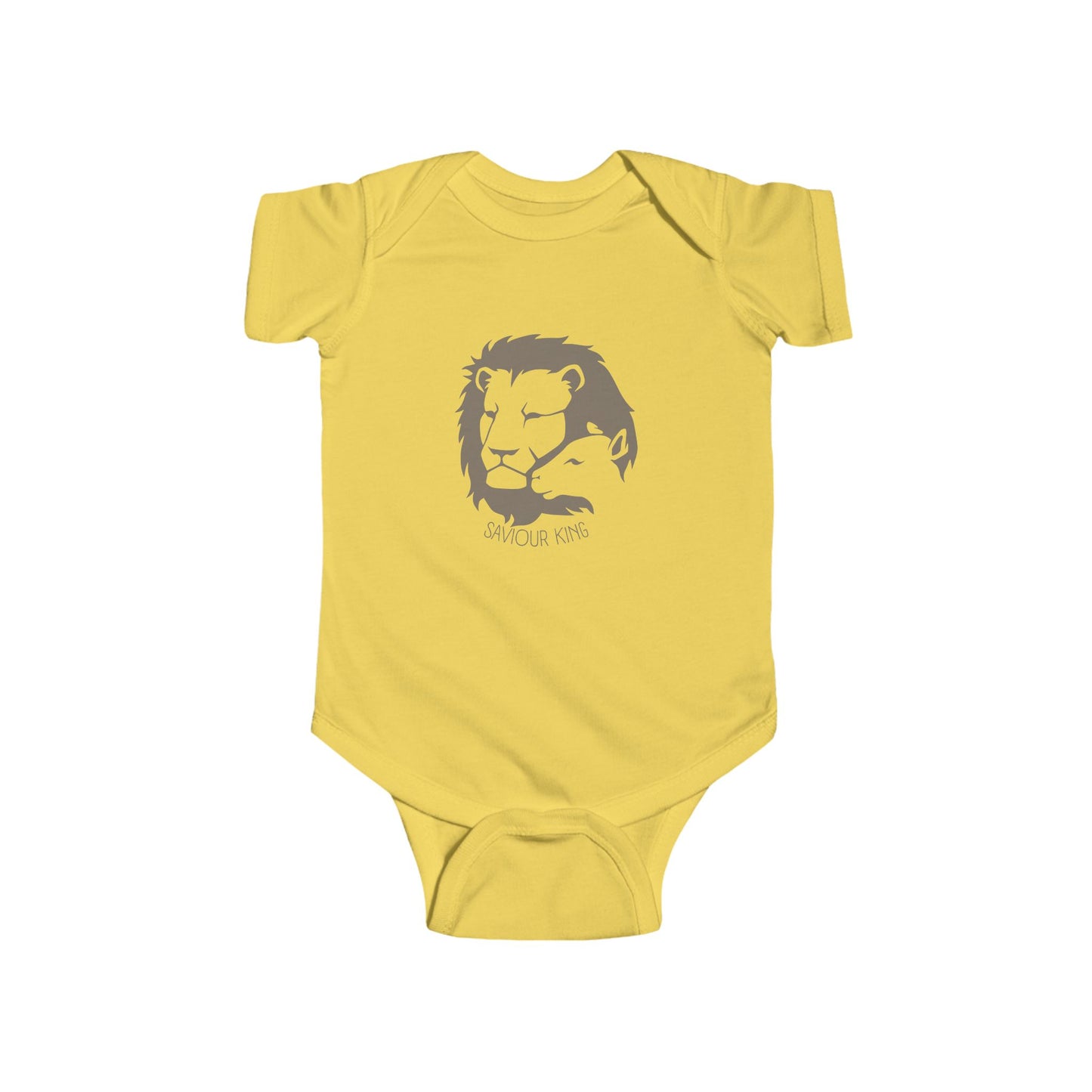 Adorable Lion & Cub Infant Bodysuit - Perfect for Baby Showers & Everyday Wear