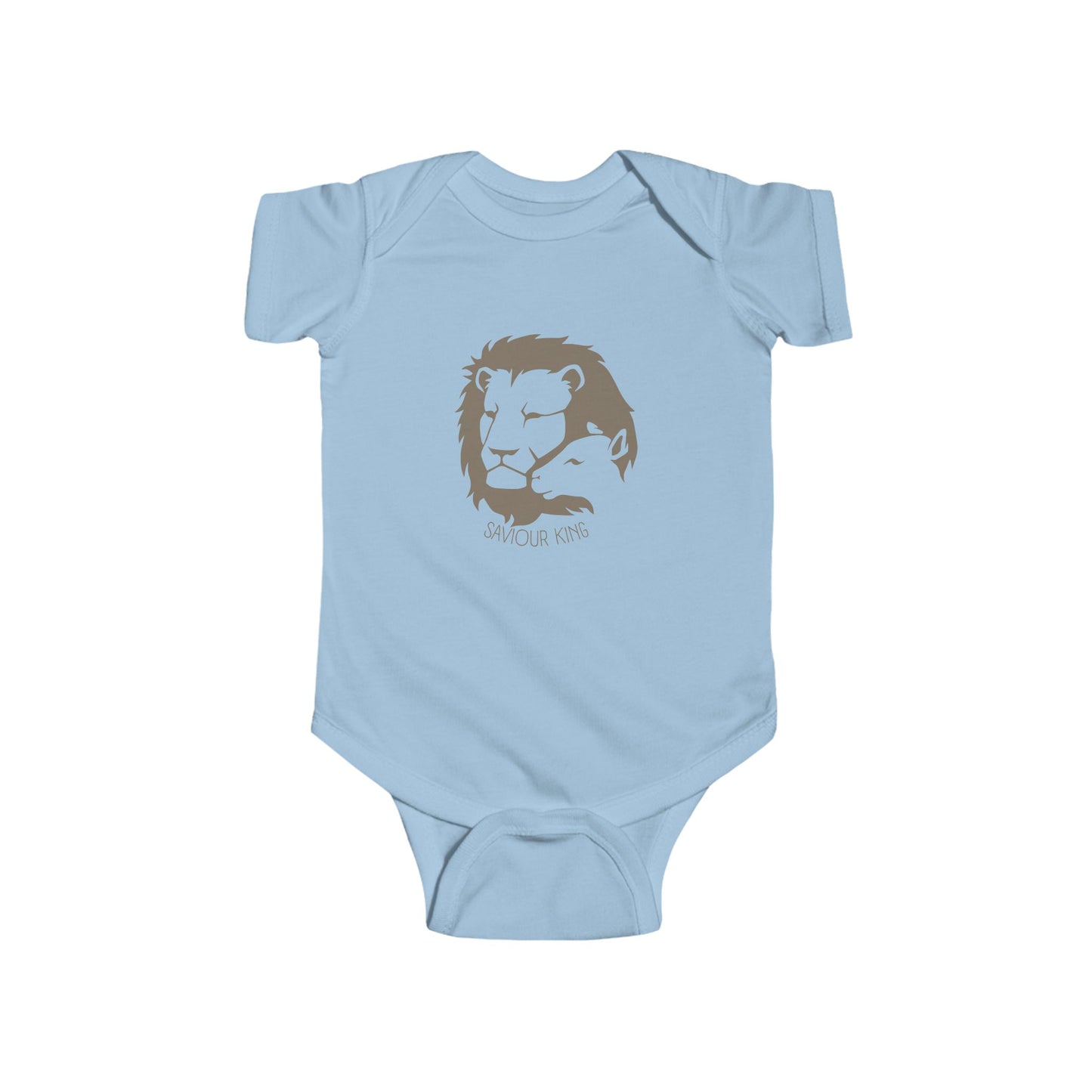 Adorable Lion & Cub Infant Bodysuit - Perfect for Baby Showers & Everyday Wear