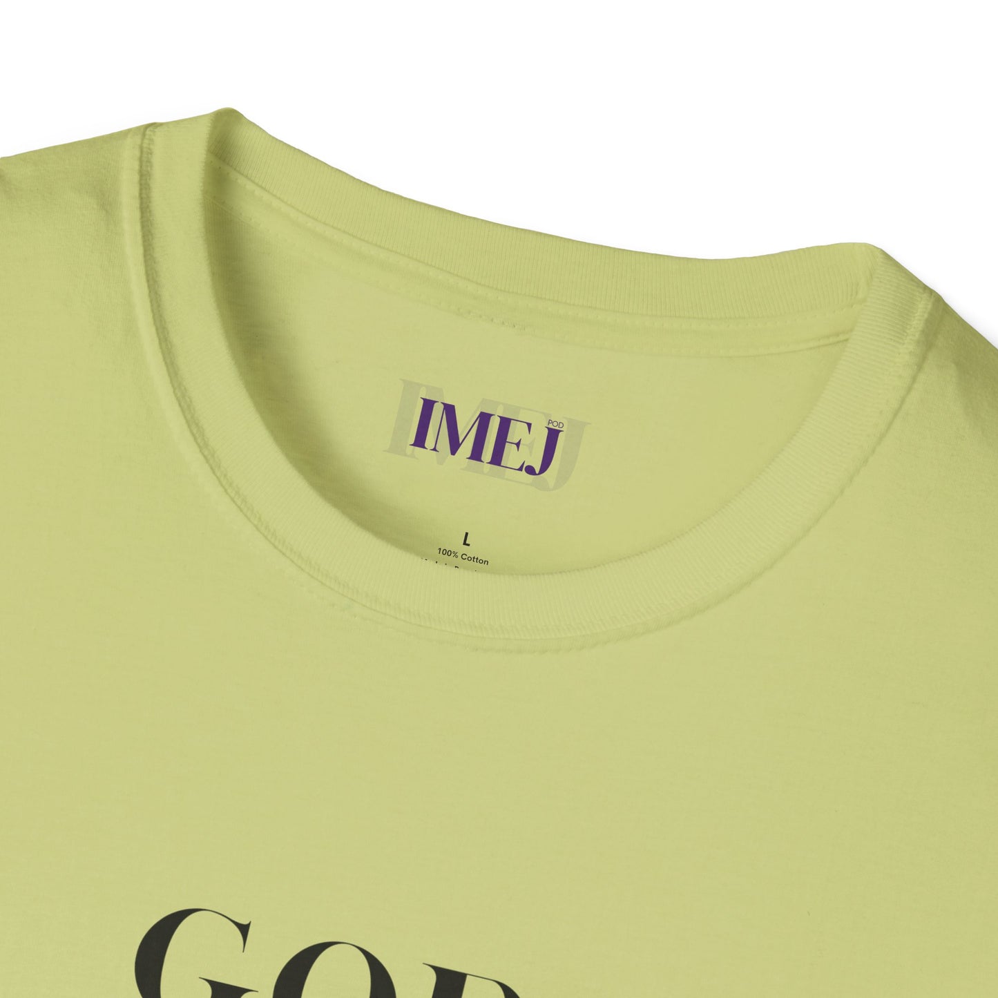 Inspirational Unisex Softstyle T-Shirt - God Quotes for Faith and Encouragement