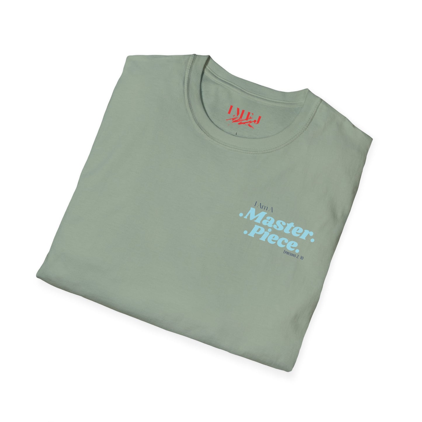I Am A Masterpiece Unisex Softstyle T-Shirt - Inspirational Quote Tee