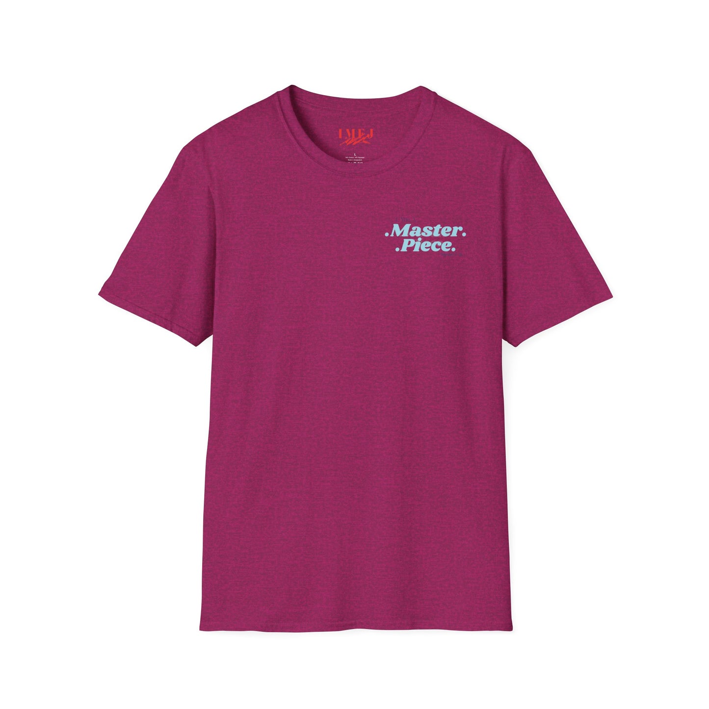 I Am A Masterpiece Unisex Softstyle T-Shirt - Inspirational Quote Tee
