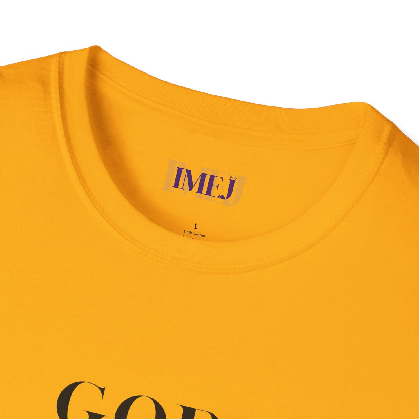 Inspirational Unisex Softstyle T-Shirt - God Quotes for Faith and Encouragement