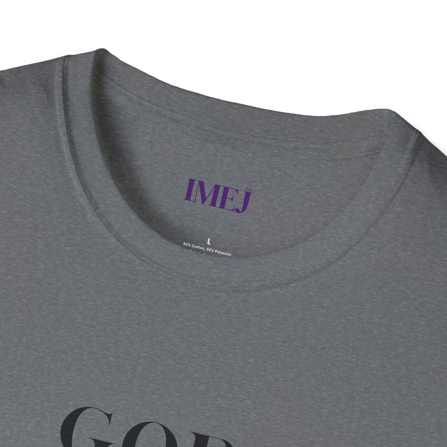 Inspirational Unisex Softstyle T-Shirt - God Quotes for Faith and Encouragement