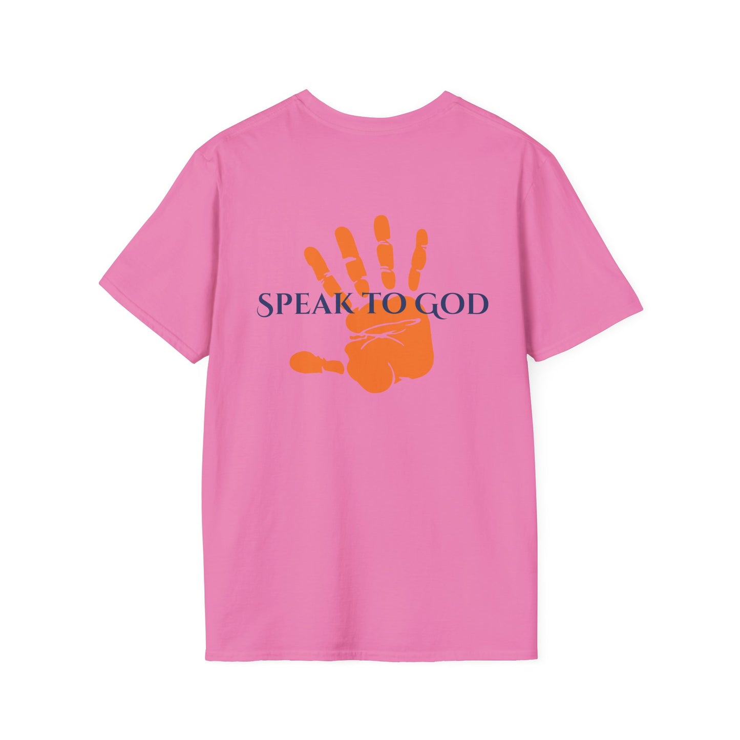 Lion and the Lamb. Unisex Softstyle T-Shirt - Christian Message Tee
