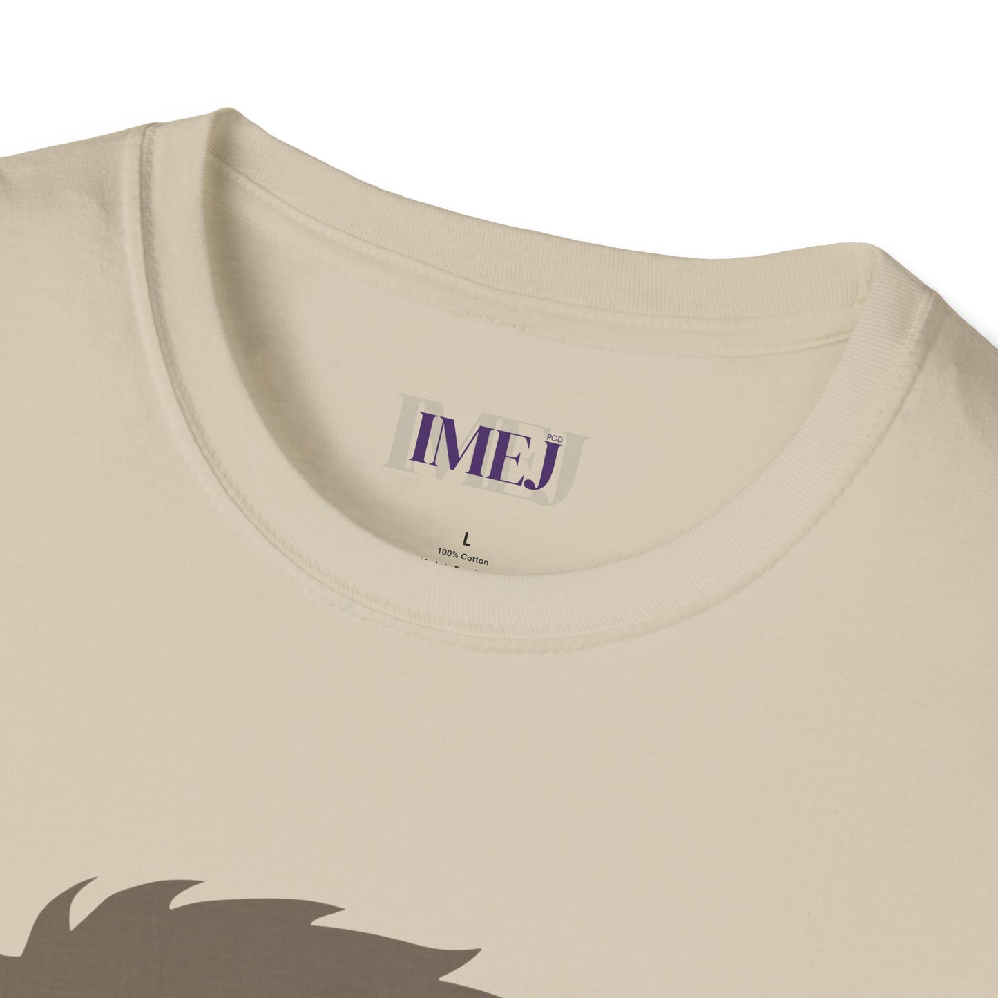Lion and the Lamb. Unisex Softstyle T-Shirt - Christian Message Tee