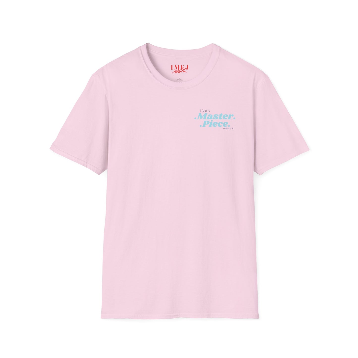 I Am A Masterpiece Unisex Softstyle T-Shirt - Inspirational Quote Tee