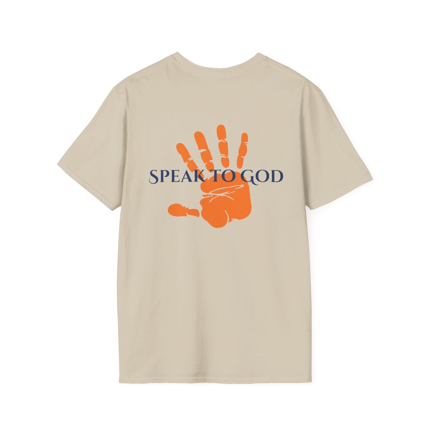 Lion and the Lamb. Unisex Softstyle T-Shirt - Christian Message Tee