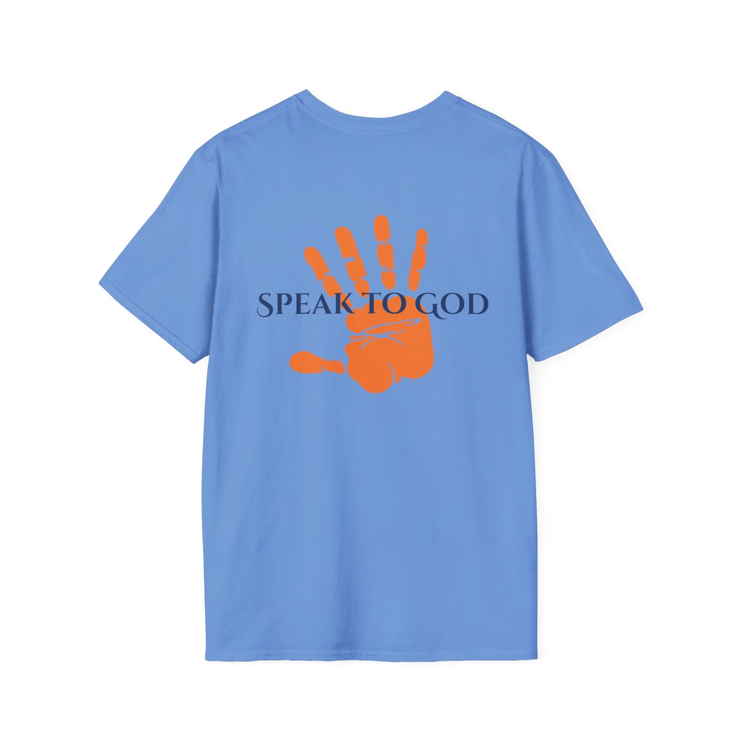 Lion and the Lamb. Unisex Softstyle T-Shirt - Christian Message Tee