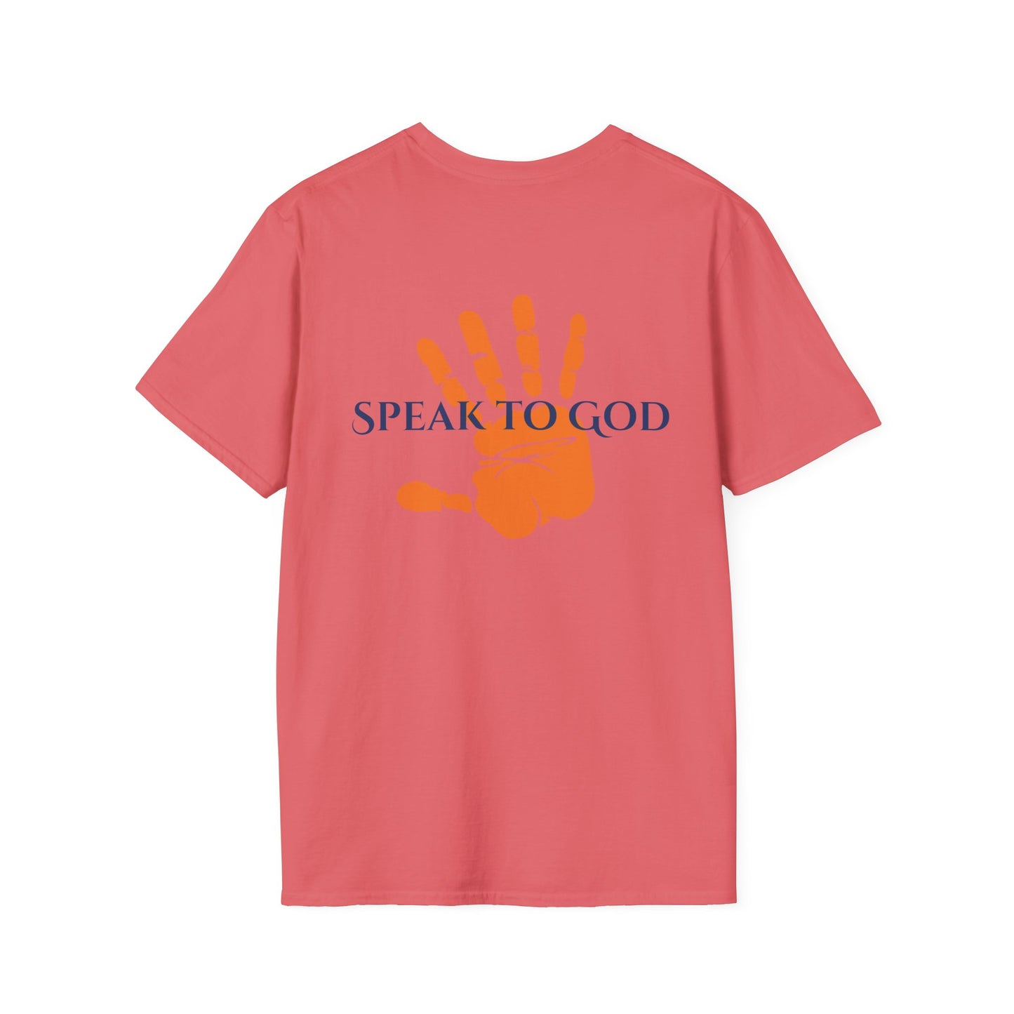 Lion and the Lamb. Unisex Softstyle T-Shirt - Christian Message Tee