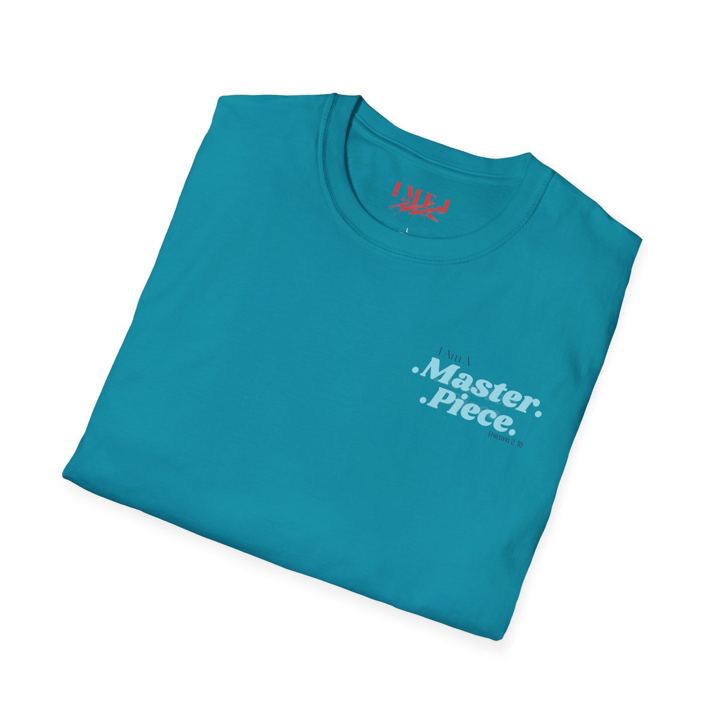 I Am A Masterpiece Unisex Softstyle T-Shirt - Inspirational Quote Tee