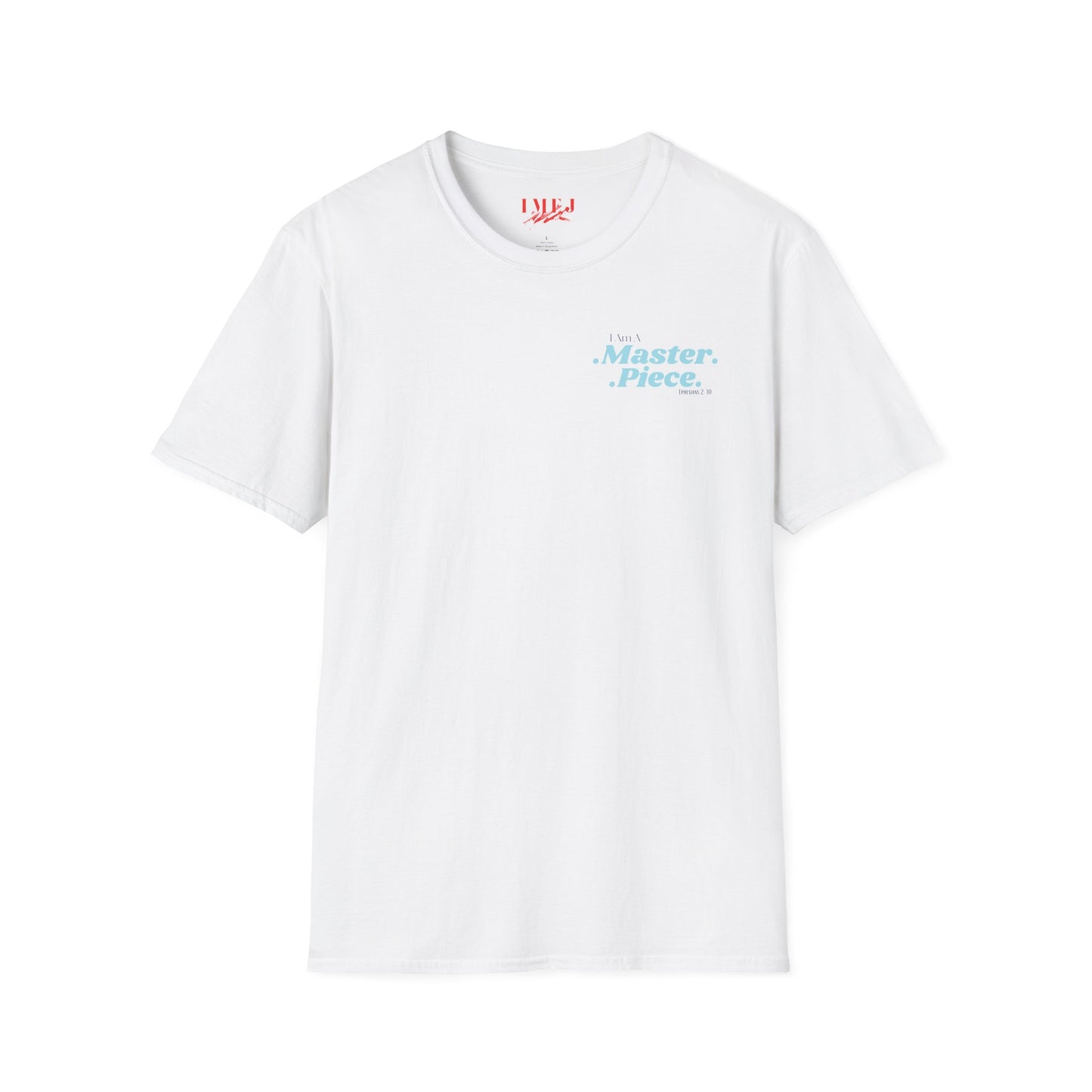 I Am A Masterpiece Unisex Softstyle T-Shirt - Inspirational Quote Tee