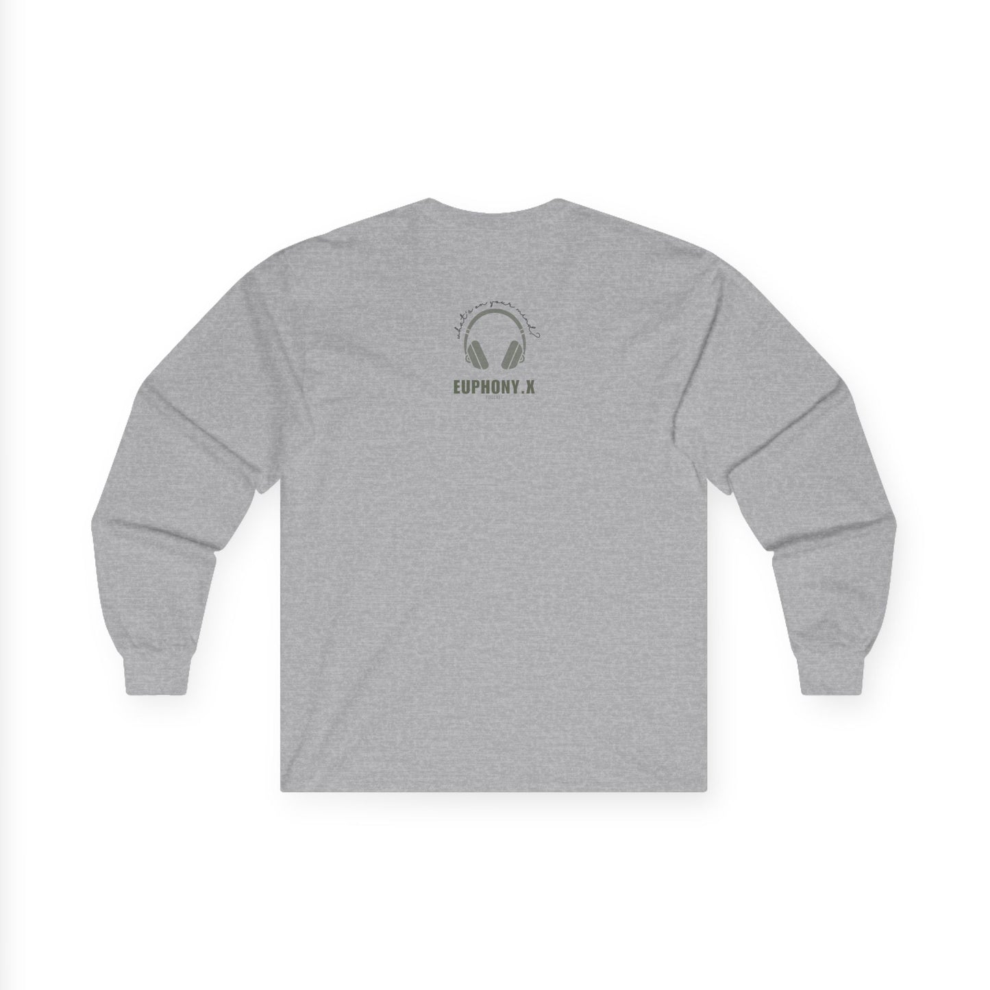 Inspiring Unisex Long Sleeve Tee - Power, Love, Sound Mind & Euphony Design