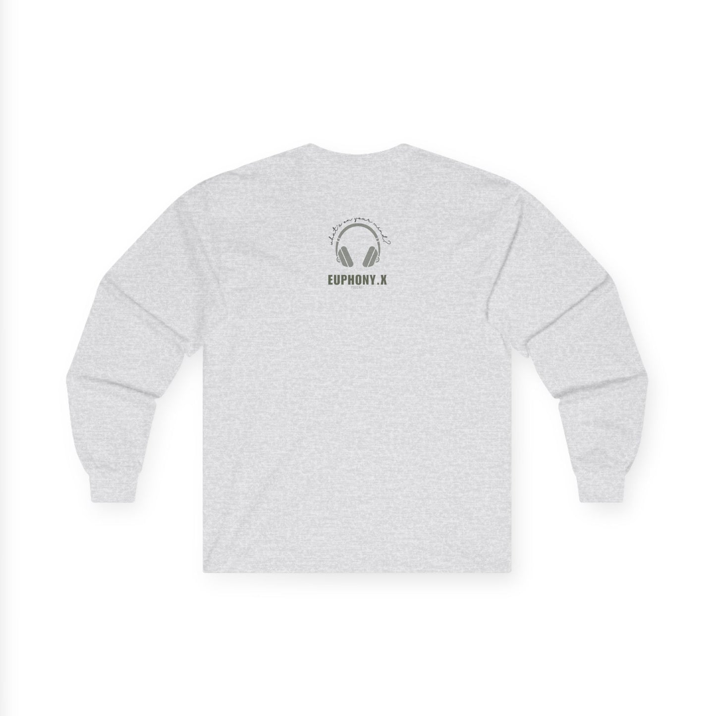 Inspiring Unisex Long Sleeve Tee - Power, Love, Sound Mind & Euphony Design