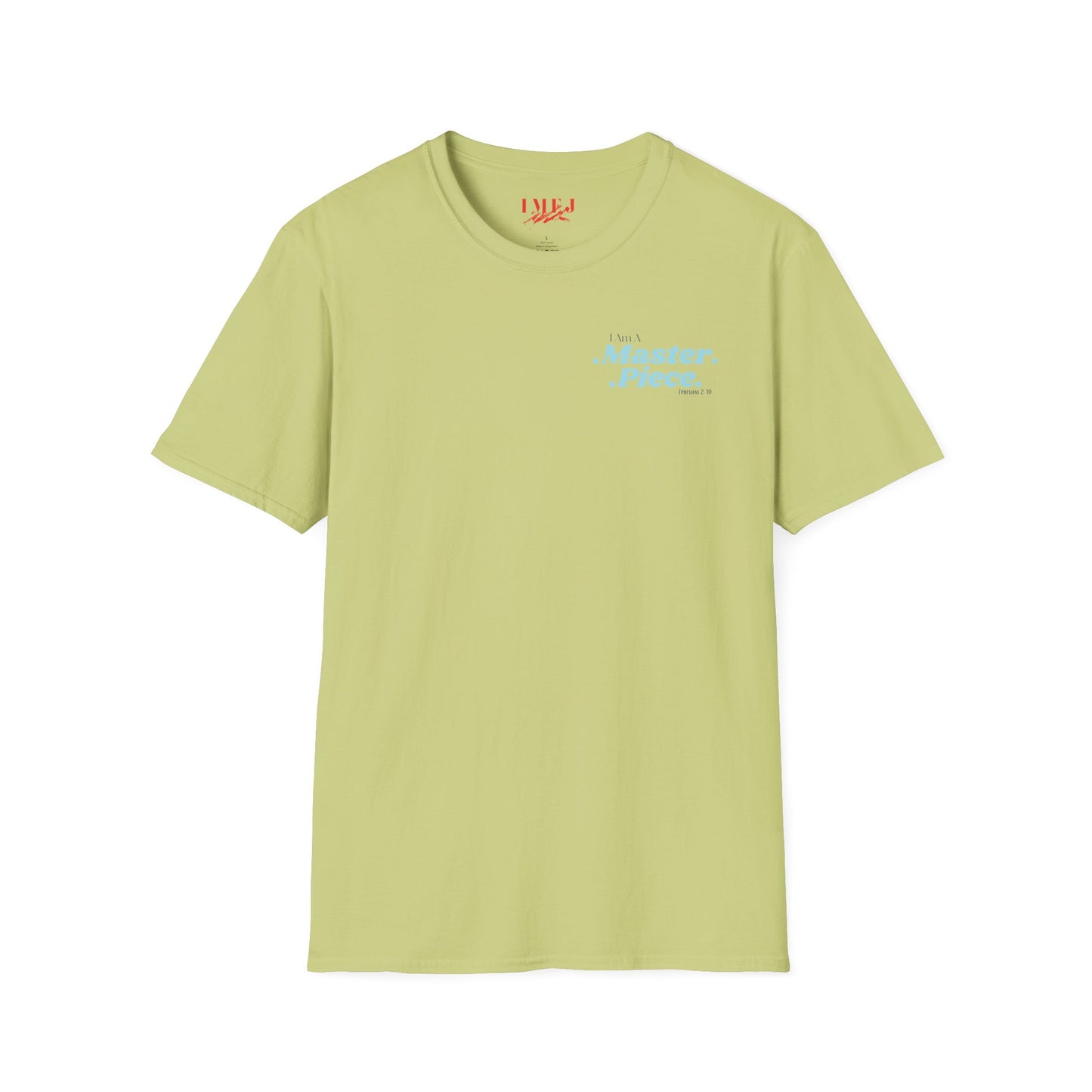 I Am A Masterpiece Unisex Softstyle T-Shirt - Inspirational Quote Tee
