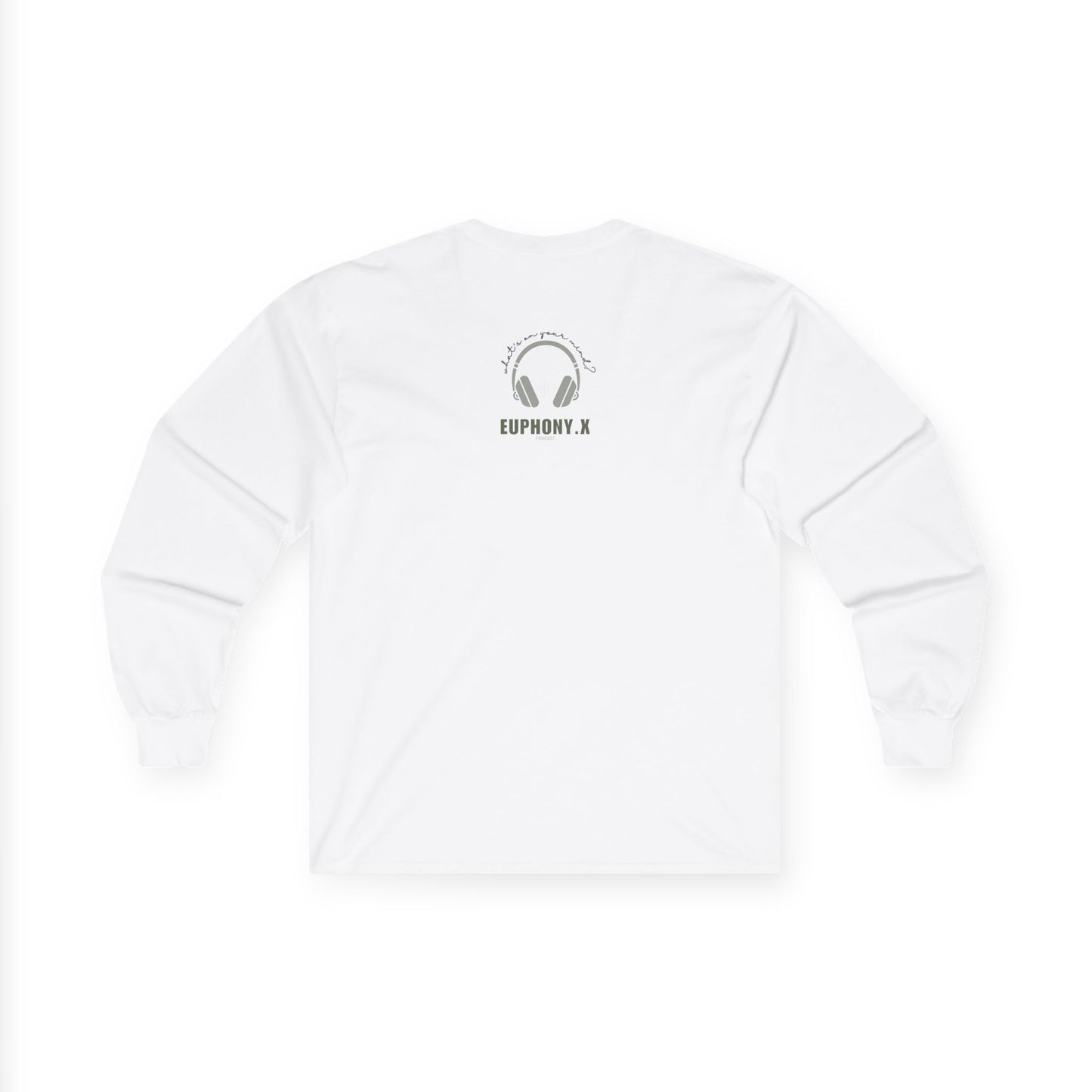 Inspiring Unisex Long Sleeve Tee - Power, Love, Sound Mind & Euphony Design