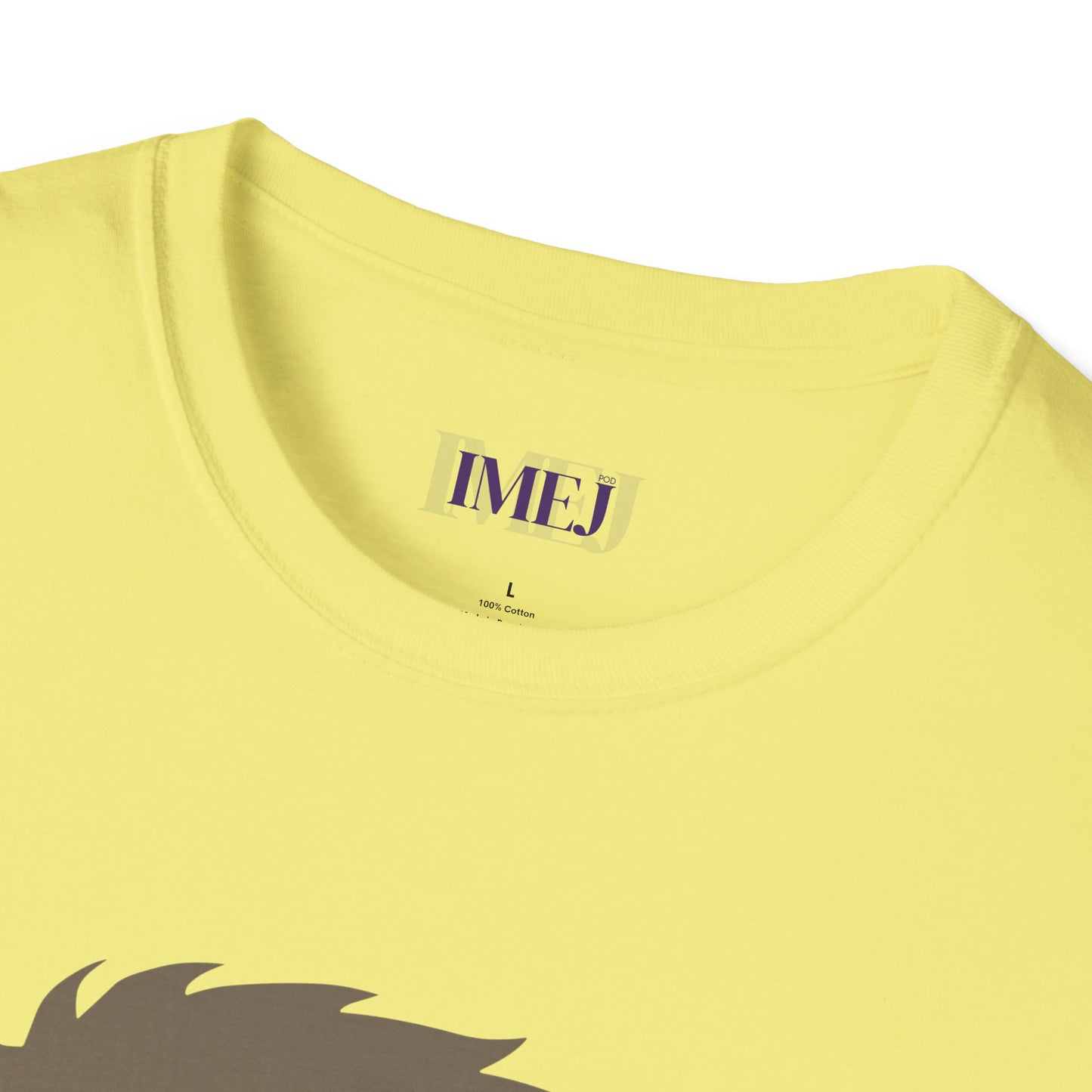 Lion and the Lamb. Unisex Softstyle T-Shirt - Christian Message Tee
