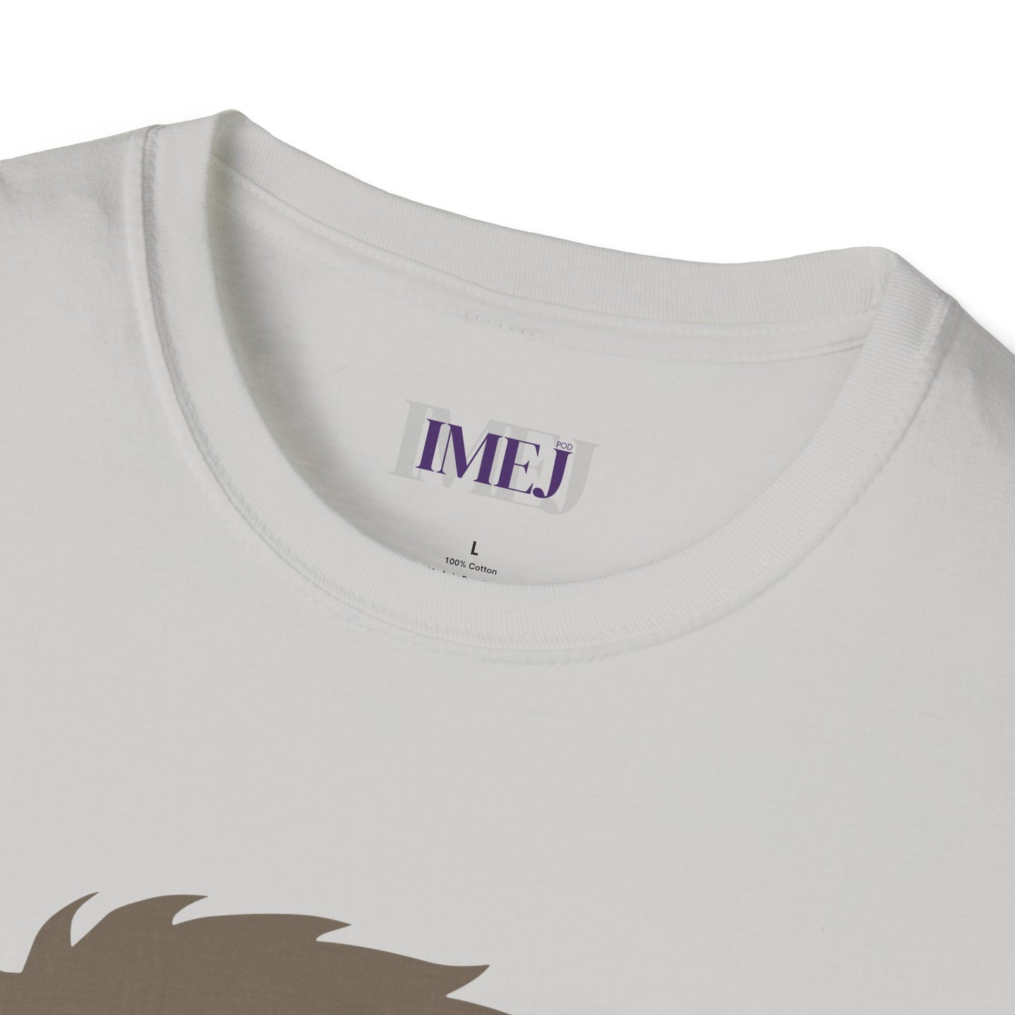 Lion and the Lamb. Unisex Softstyle T-Shirt - Christian Message Tee
