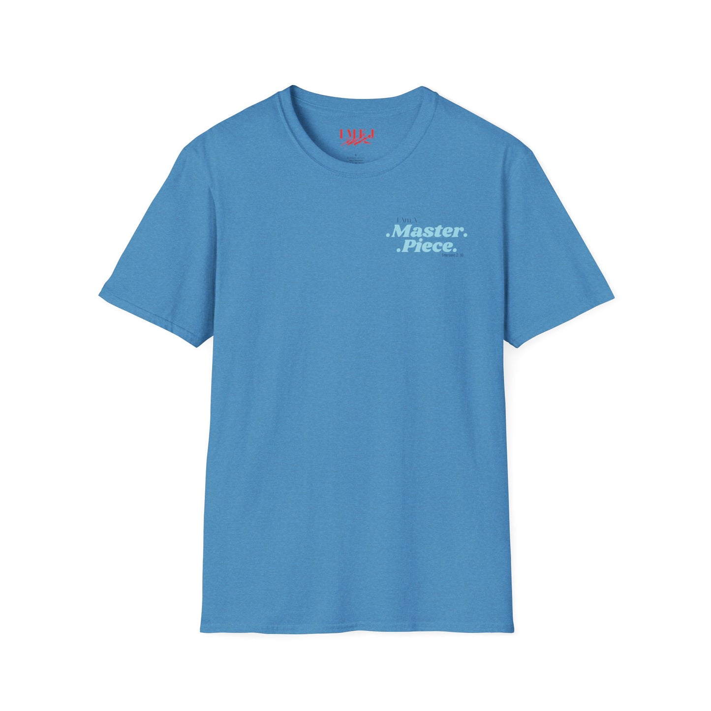 I Am A Masterpiece Unisex Softstyle T-Shirt - Inspirational Quote Tee