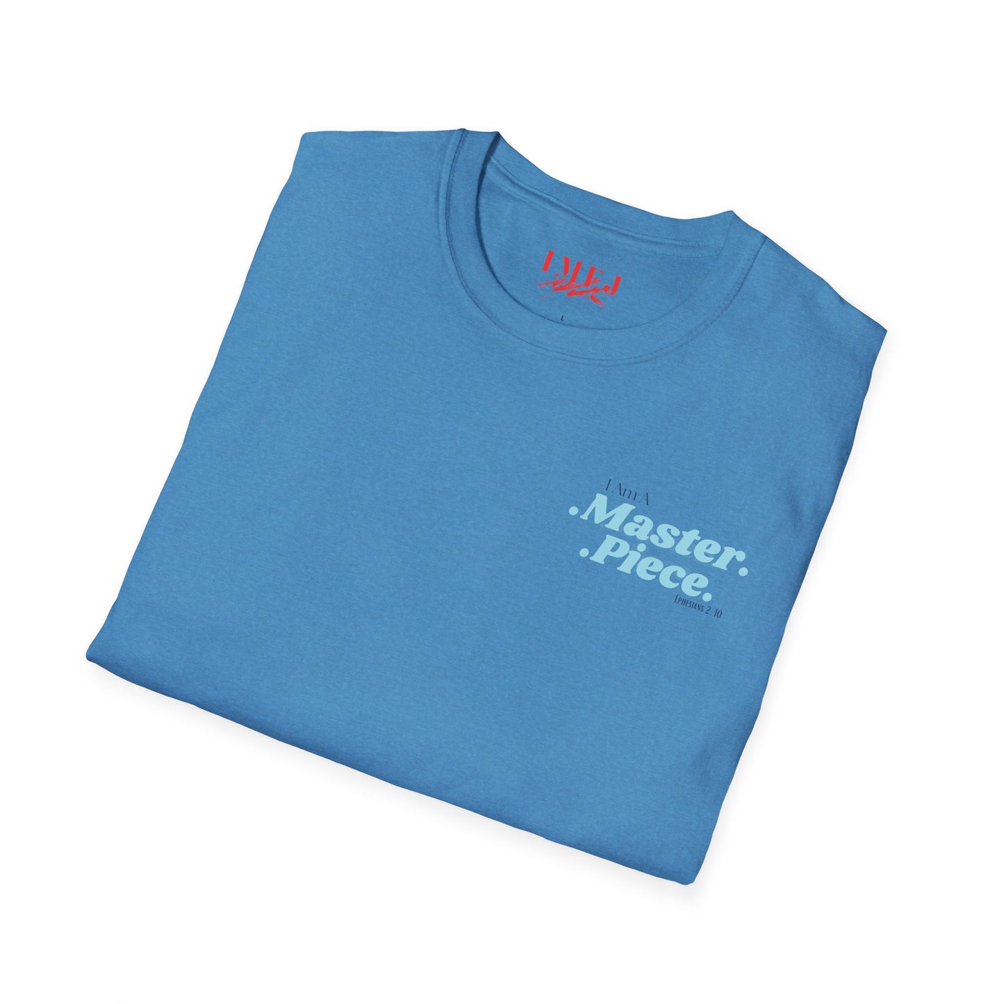 I Am A Masterpiece Unisex Softstyle T-Shirt - Inspirational Quote Tee
