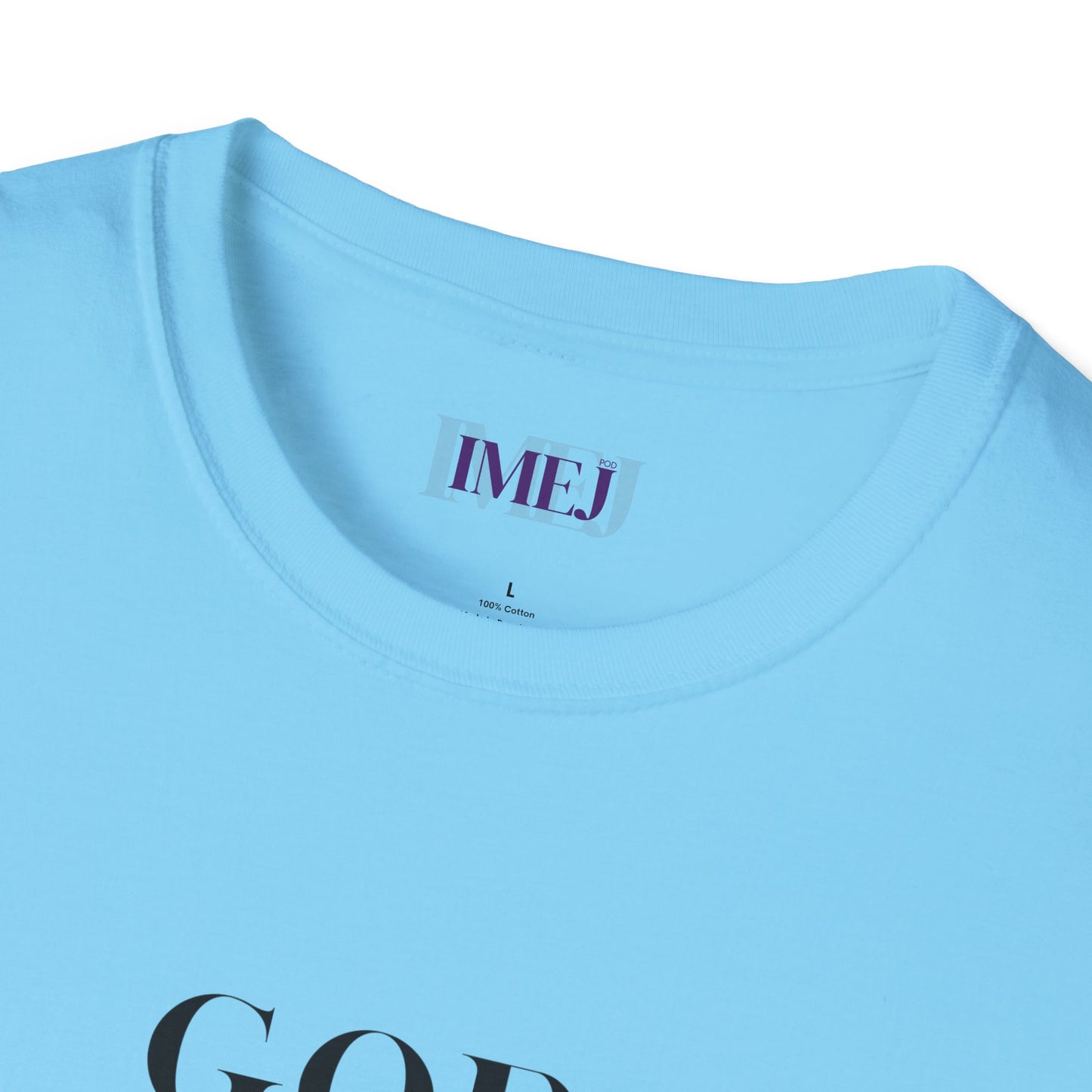 Inspirational Unisex Softstyle T-Shirt - God Quotes for Faith and Encouragement